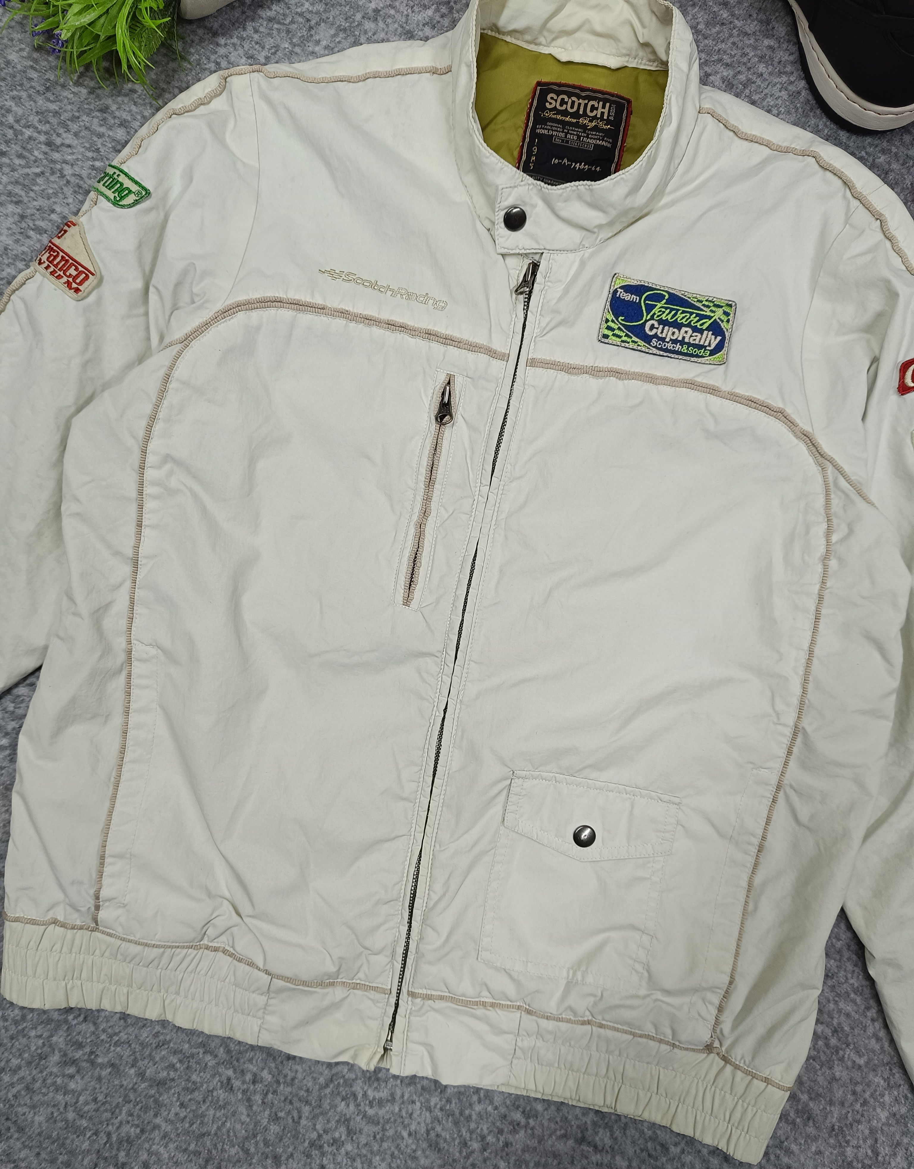 Scotch & Soda Scotch & Soda Racing Jacket Team Cup Rally Motorsport Size US L / EU 52-54 / 3 - 4 Thumbnail