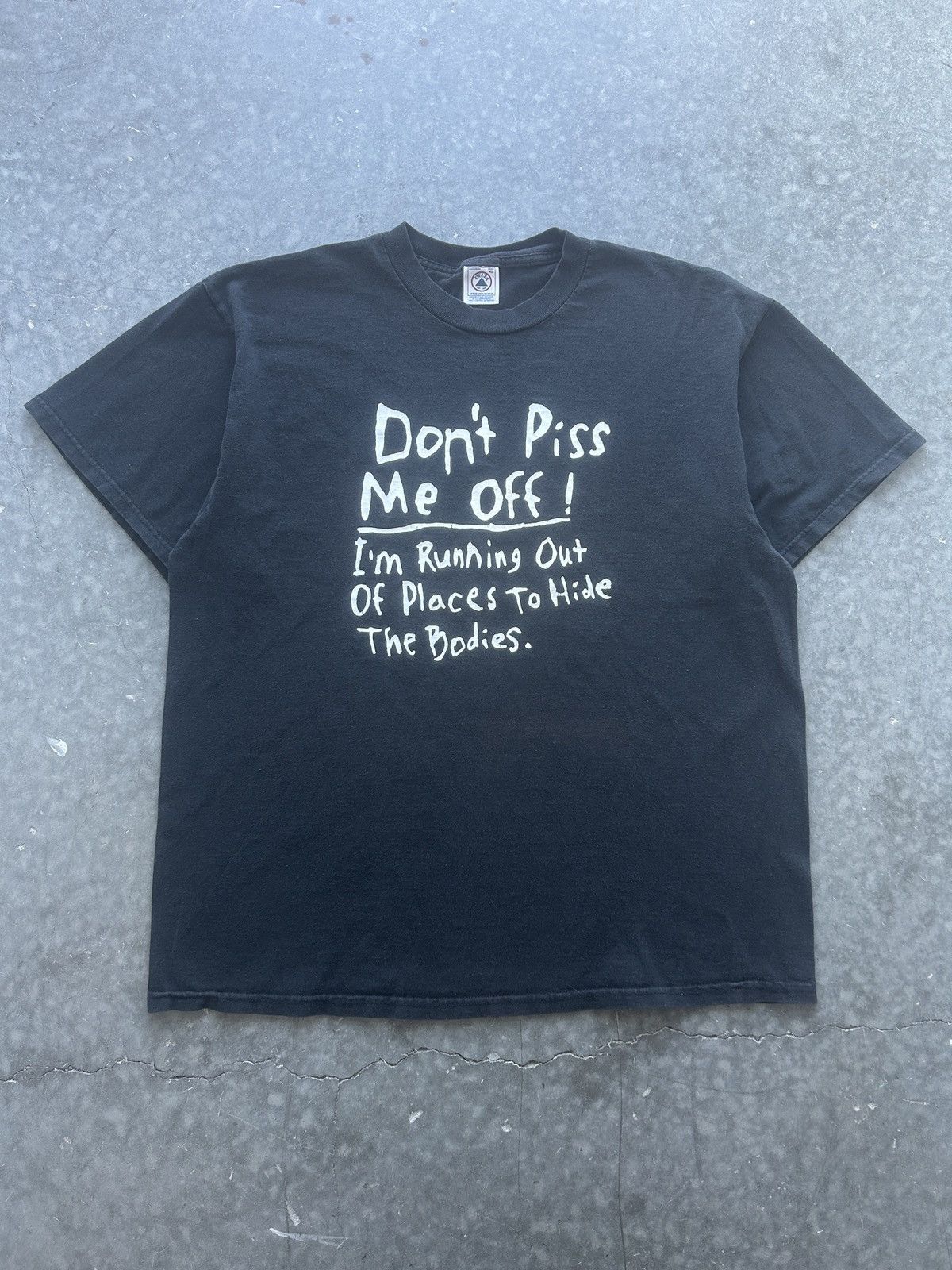 Vintage Vintage Y2K Graphic Tee Funny Saying Size US XL / EU 56 / 4 - 1 Thumbnail