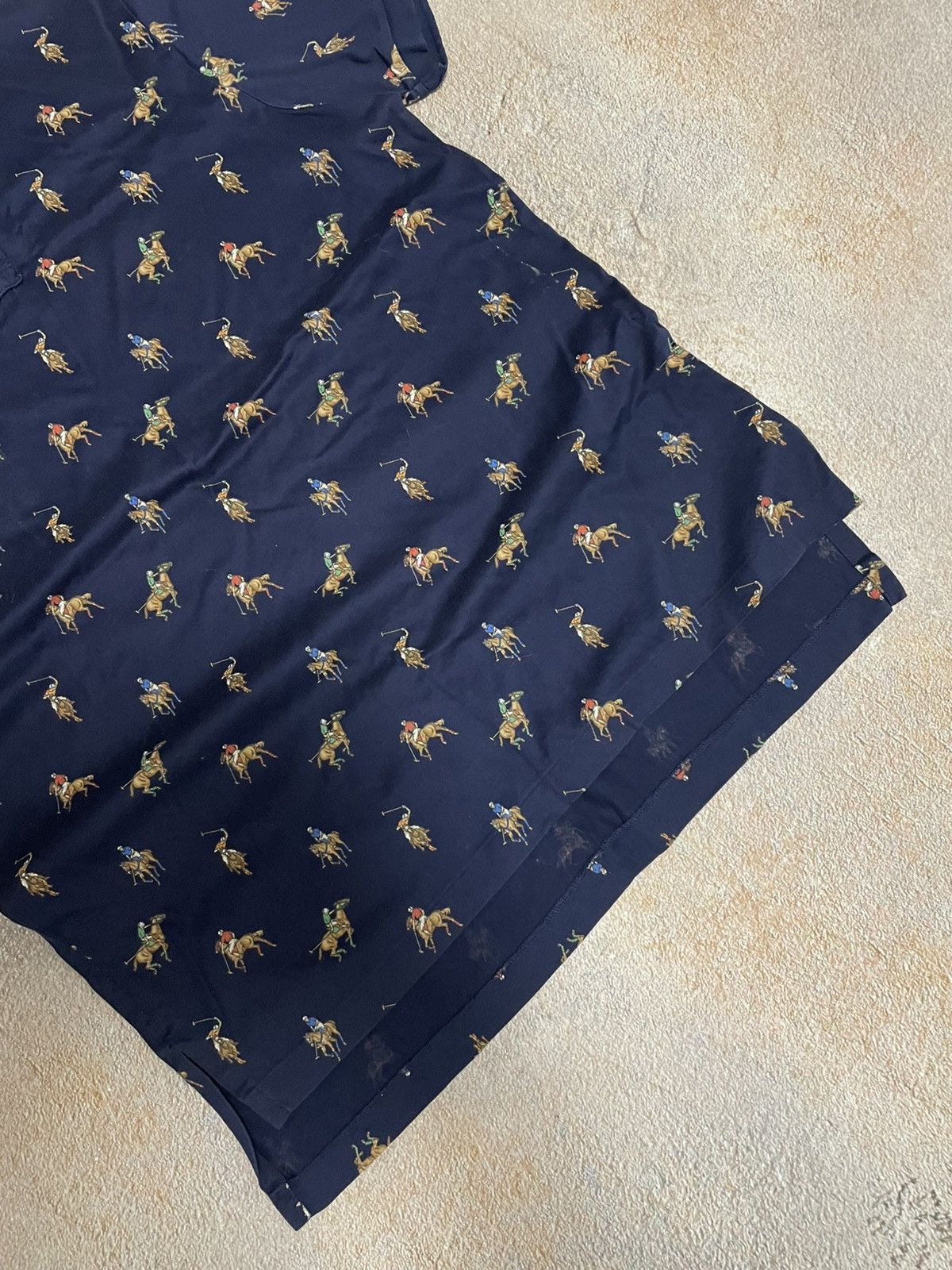 Polo Ralph Lauren Vintage Polo Ralph Lauren Monogram Polo Shirt Size US M / EU 48-50 / 2 - 3 Thumbnail