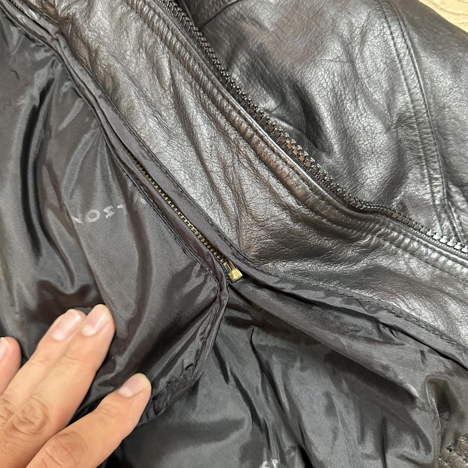 Wilson Wilsons Mens Leather Jacket Medium Black Vintage Thinsulate Size US M / EU 48-50 / 2 - 8 Thumbnail
