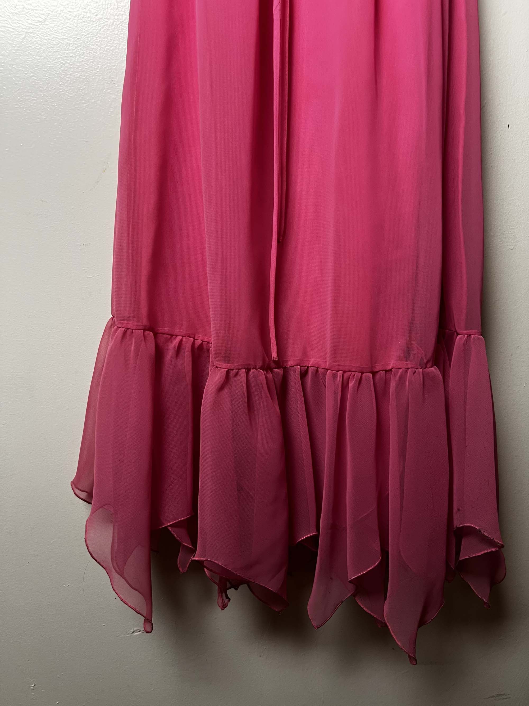 Vintage NEW with Tags Vintage 1960's Pink House of Bianchi Gown Size M / US 6-8 / IT 42-44 - 5 Thumbnail