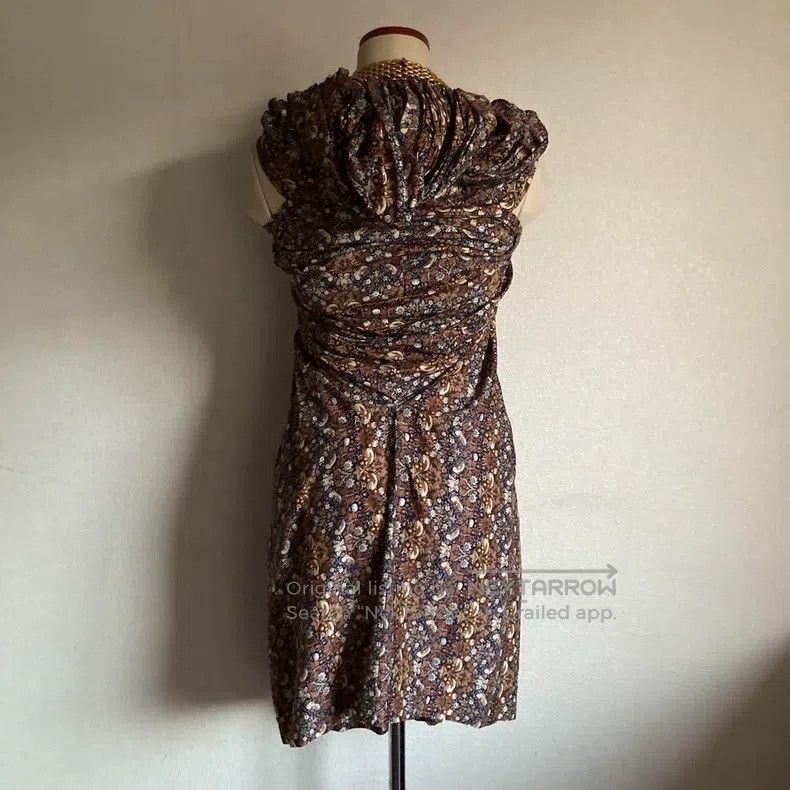 Junya Watanabe Junya Watanabe Metal Accessories Cotton Floral Vintage Dre Size S / US 4 / IT 40 - 2 Thumbnail