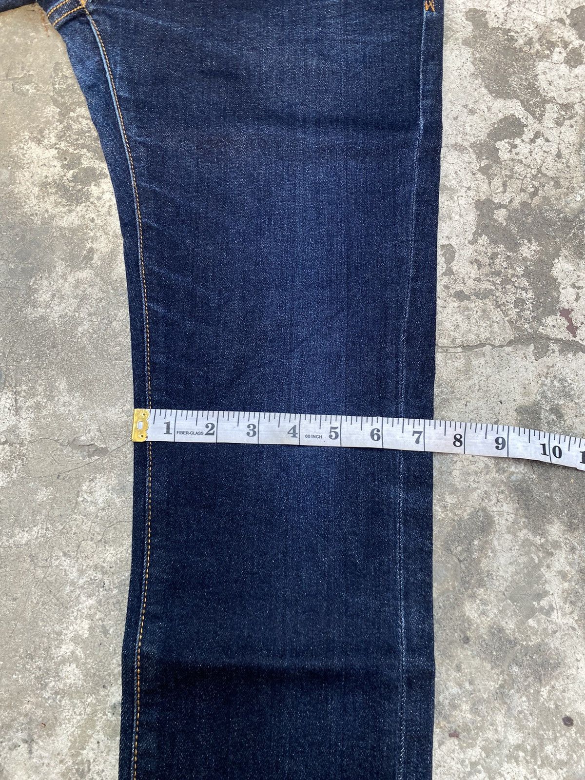 Vanquish Vanquish Tokyo Japan Deep Blue Wash Slim Jeans Size US 30 / EU 46 - 10 Thumbnail