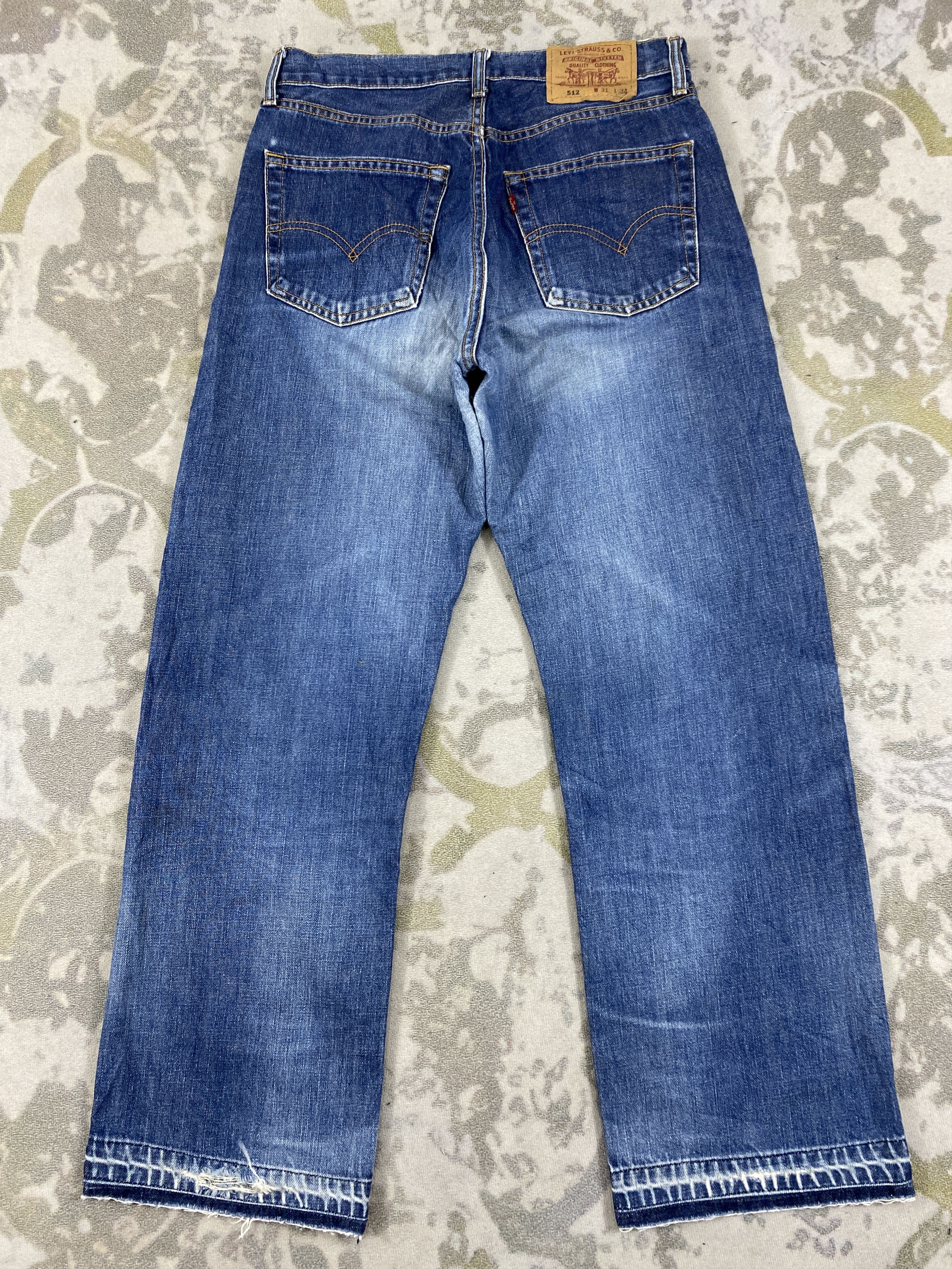 Levi's Vintage Levi's 512 Faded Blue Jeans 30x27.5 Denim-JN3871 Size US 30 / EU 46 - 2 Thumbnail