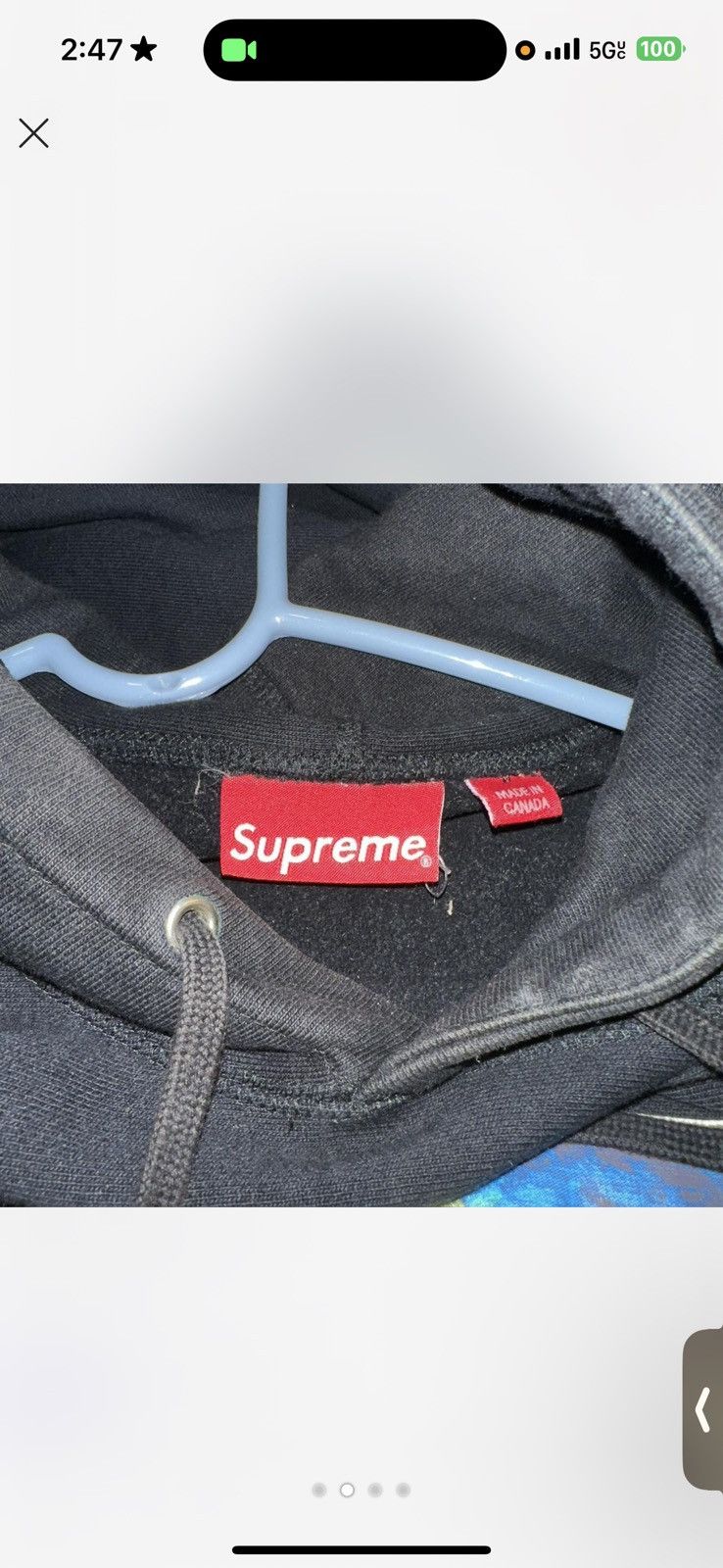 Supreme Supreme hoodie Size US S / EU 44-46 / 1 - 2 Thumbnail