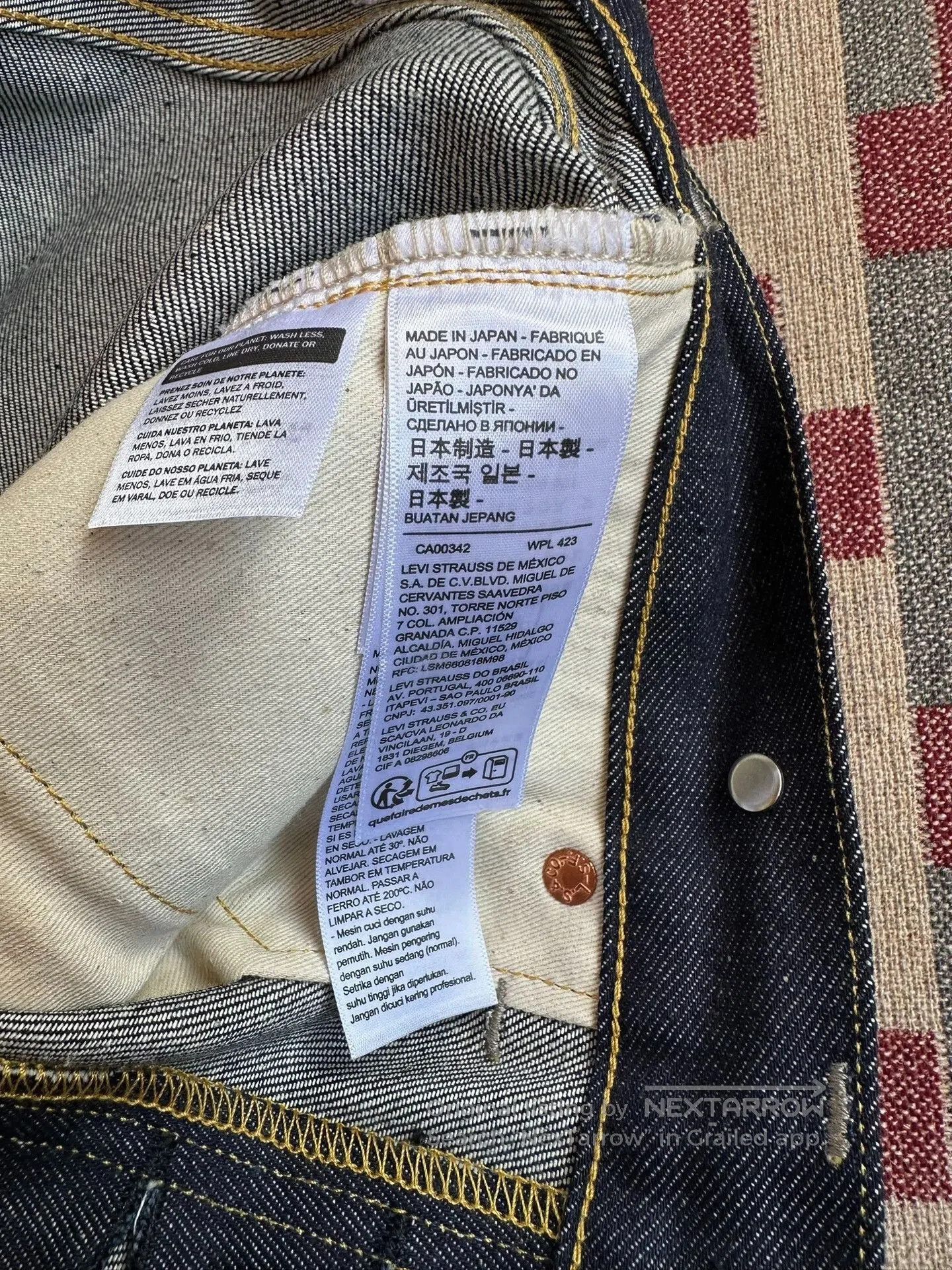 Levi's Vintage Clothing levi's lvc 1933 501xx selvage denim jeans. Size US 30 / EU 46 - 8 Thumbnail