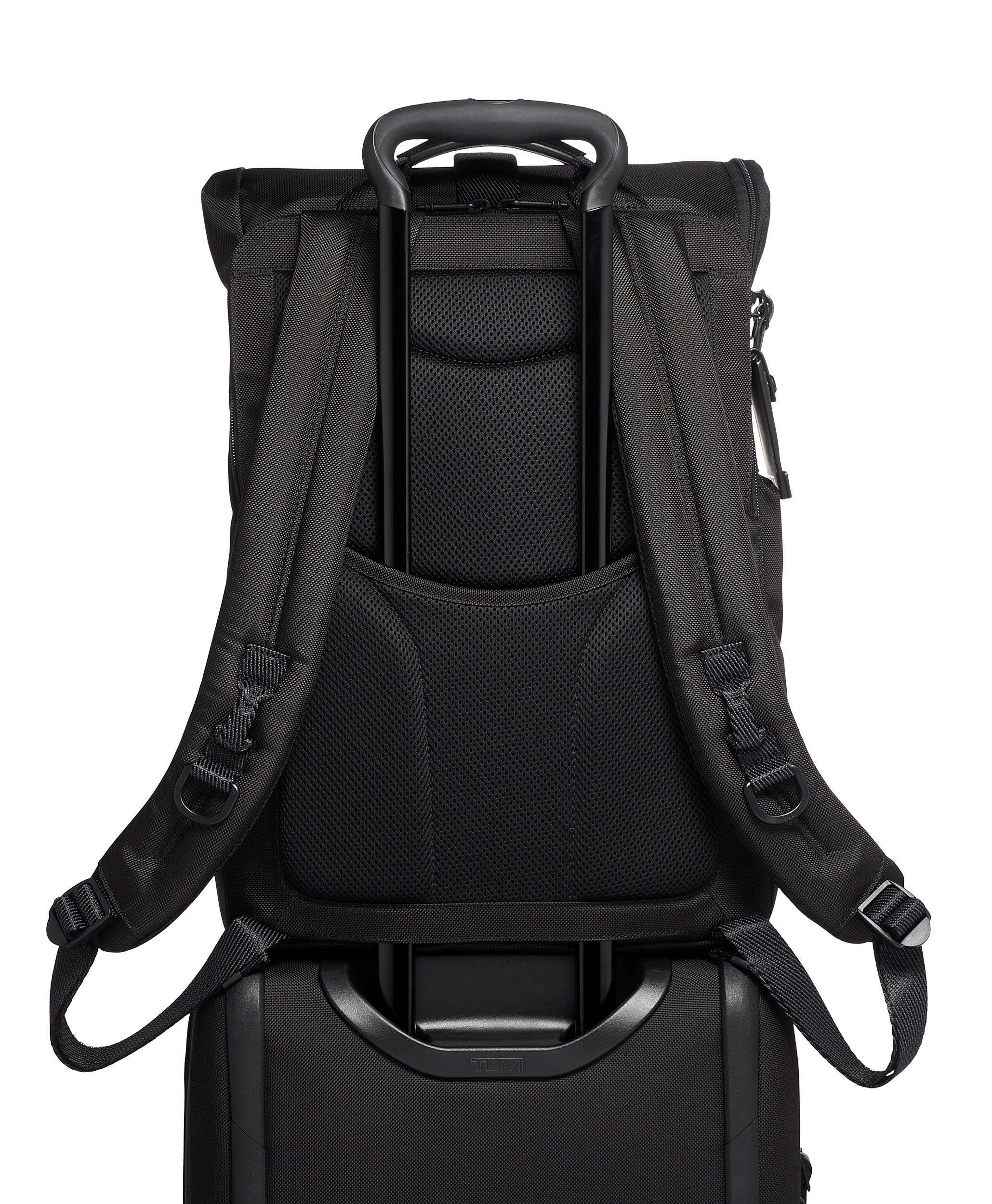 Tumi TUMI Alpha Bravo London Roll-Top Backpack Ballistic Nylon Size ONE SIZE - 10 Thumbnail