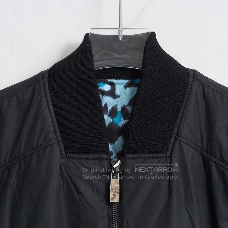 Versace Versace Men's baseball uniform collar reversible jacket Size US M / EU 48-50 / 2 - 2 Thumbnail
