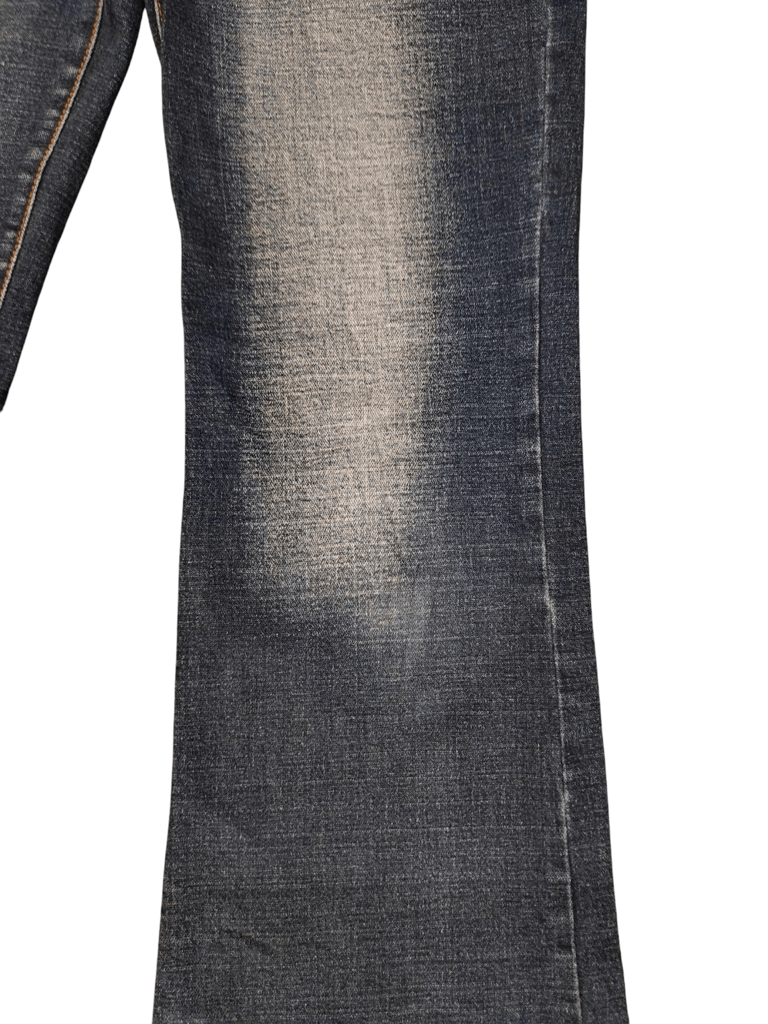 Kapital Flare Jeans The Vintage Japan Faded Distress Denim Bootcut Size US 30 / EU 46 - 5 Thumbnail