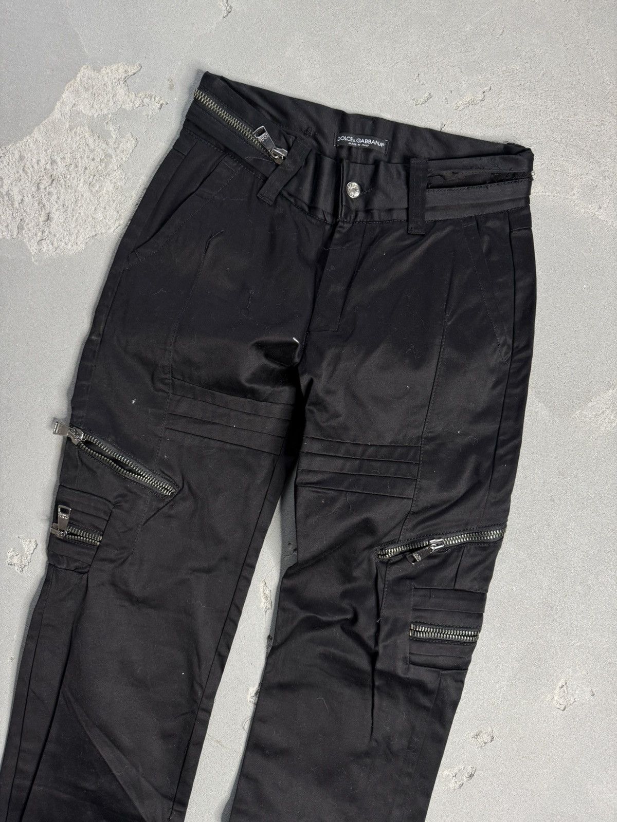 Dolce & Gabbana × Vintage Vintage Dolce Gabbana Pants DG multi pocket ZIP Size US 30 / EU 46 - 3 Thumbnail