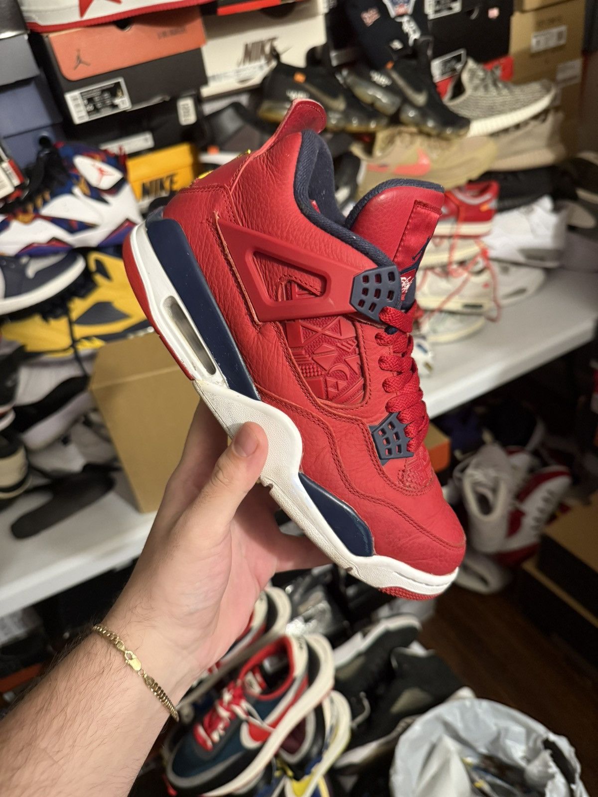 Jordan Brand Jordan 4 fiba size 8 Size US 8 / EU 41 - 1 Thumbnail
