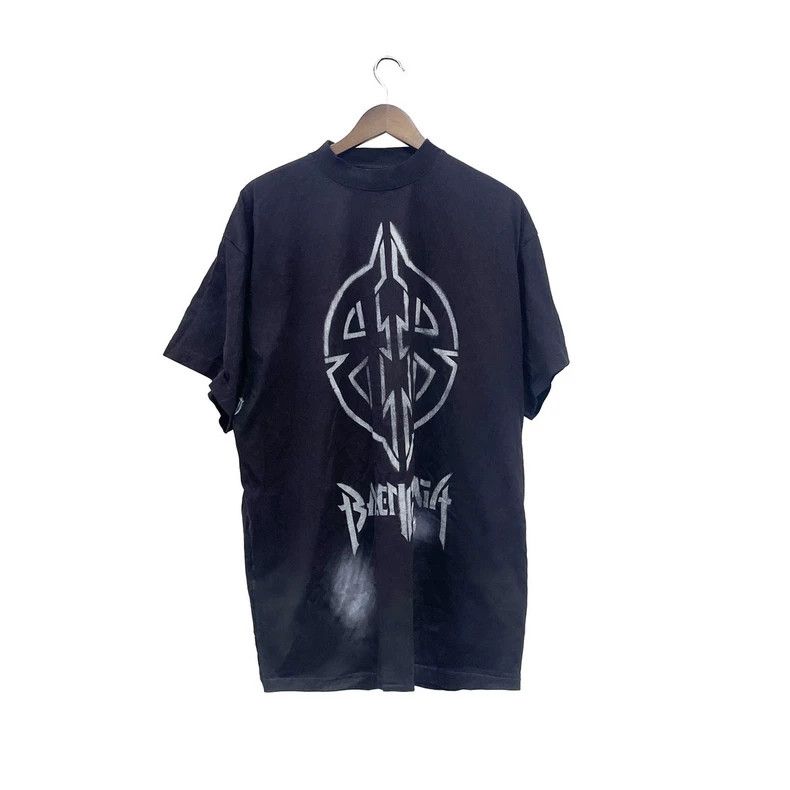 Balenciaga Balenciaga SS24 Logo Printed Short Sleeve T-Shirt Regular Size US M / EU 48-50 / 2 - 1 Thumbnail