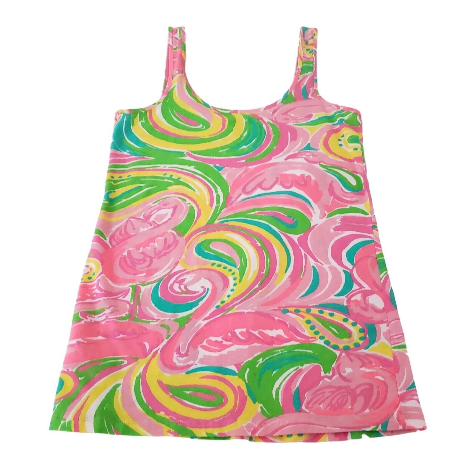Lilly Pulitzer Lilly Pulitzer Flamingo Tabbie Tank Womens Size Small Cotton Size S / US 4 / IT 40 - 5 Thumbnail