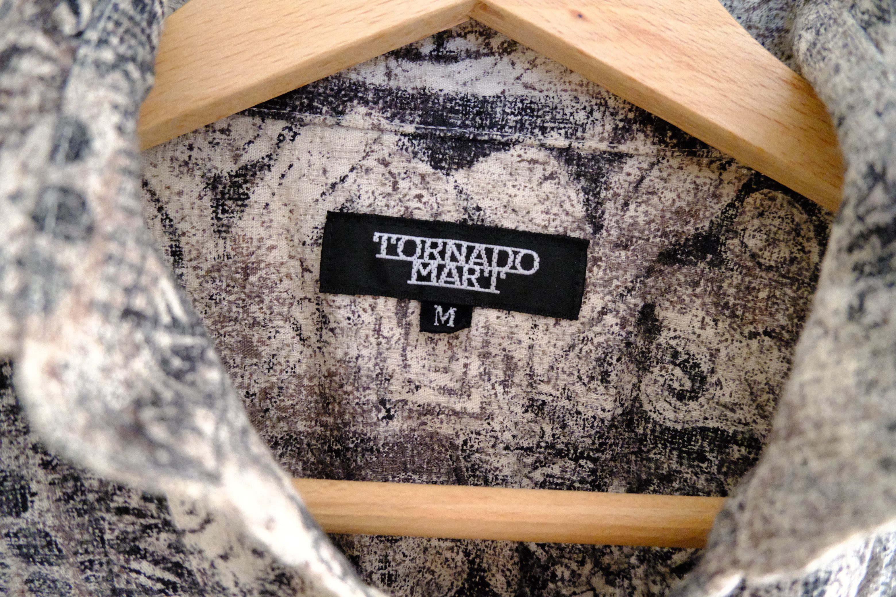 Tornado Mart Tornado mart textured lace up shirt Size US M / EU 48-50 / 2 - 3 Thumbnail