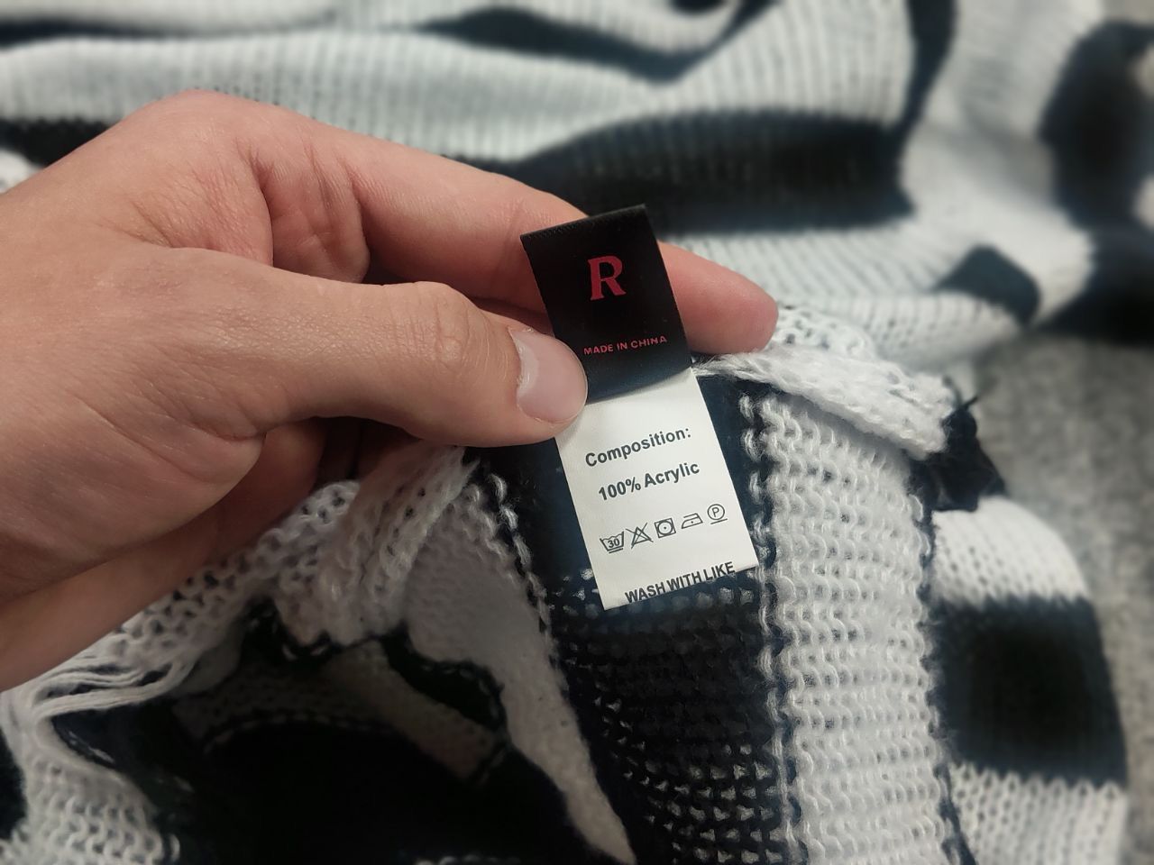 If Six Was Nine Vintage Punk Cros Y2K grunge Oversized knit Sweater Hysteric Size US XL / EU 56 / 4 - 14 Thumbnail
