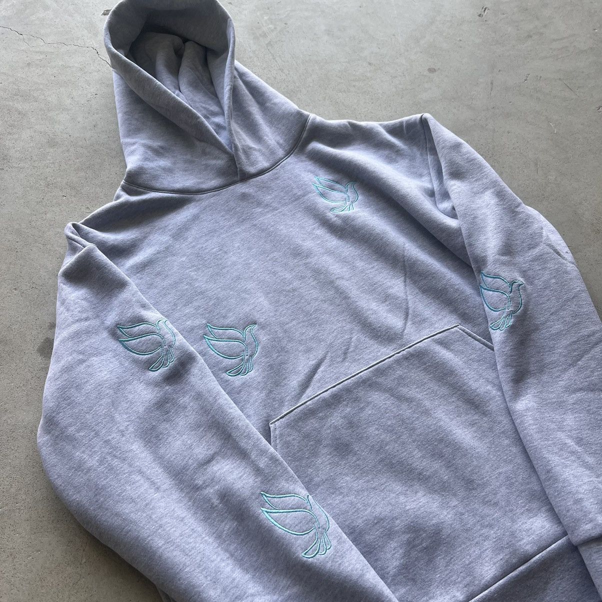 Dove 5 Spot Embroidered Hoodie