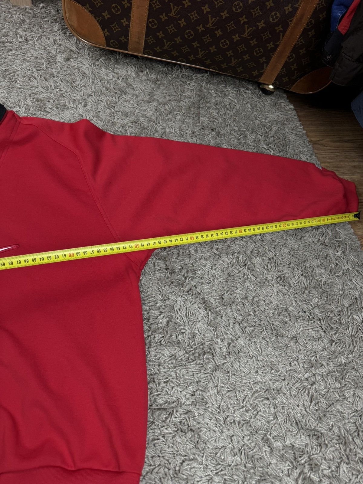 Nike × Vintage Vintage sweatshirt Nike Swoosh 90s original casual item Size US L / EU 52-54 / 3 - 8 Thumbnail
