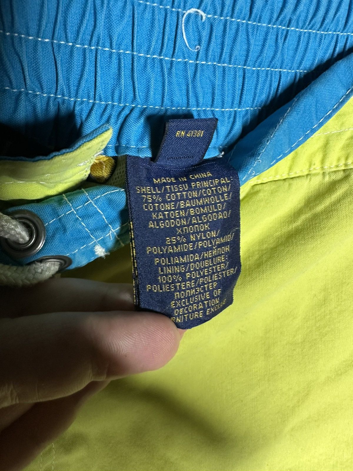 Polo Ralph Lauren Polo Ralph Lauren Swim Shorts Lime Green Embroidered Logo Size US 36 / EU 52 - 6 Thumbnail