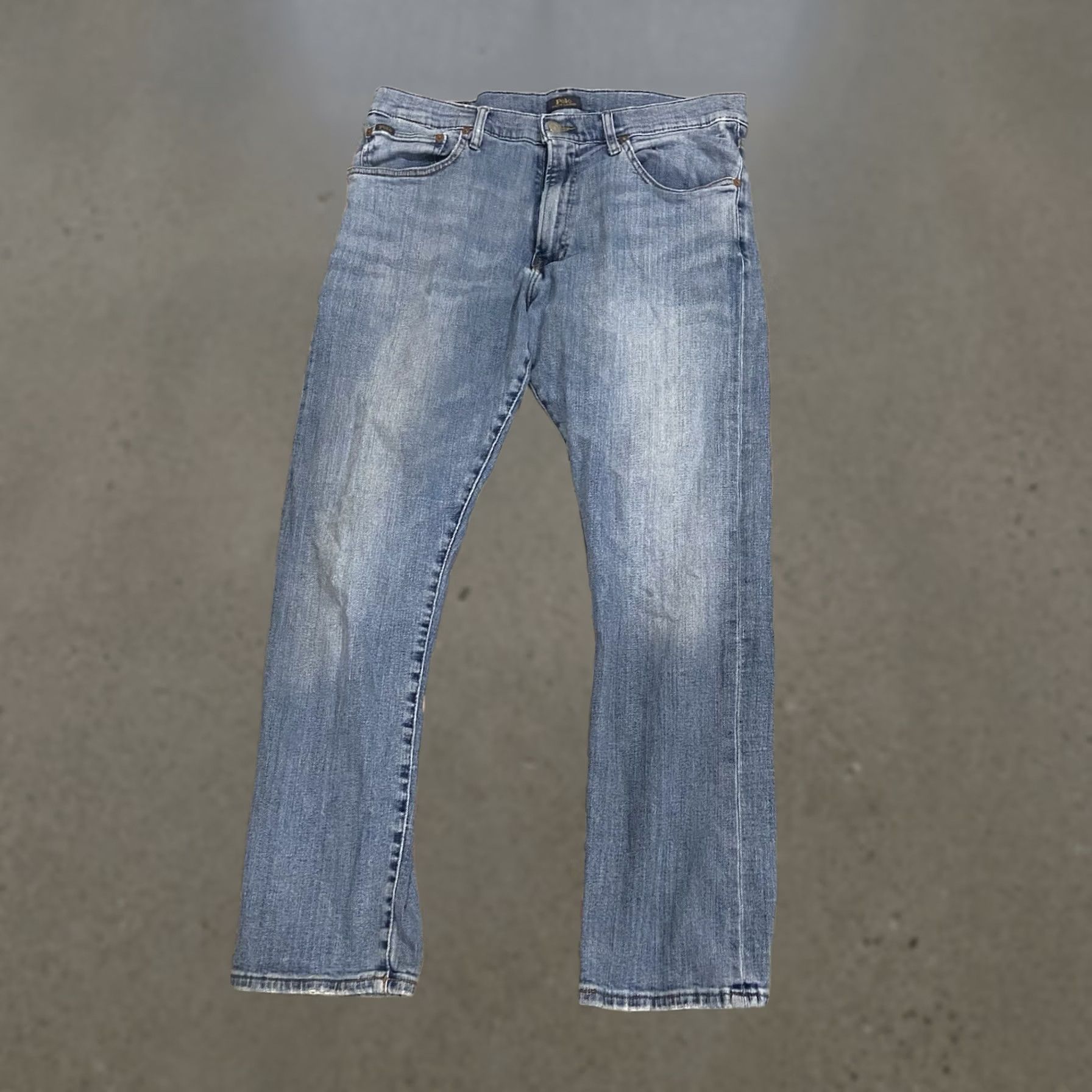 Polo Ralph Lauren Polo Ralph Lauren Jeans Polo Ralph Lauren Men’s The Hampton Relaxed Straight Leg Blue 36x30 Denim Cotton Blue Jeans Men 30 In Inseam 36 Regular Slim? Size US M / EU 48-50 / 2 - 1 Thumbnail