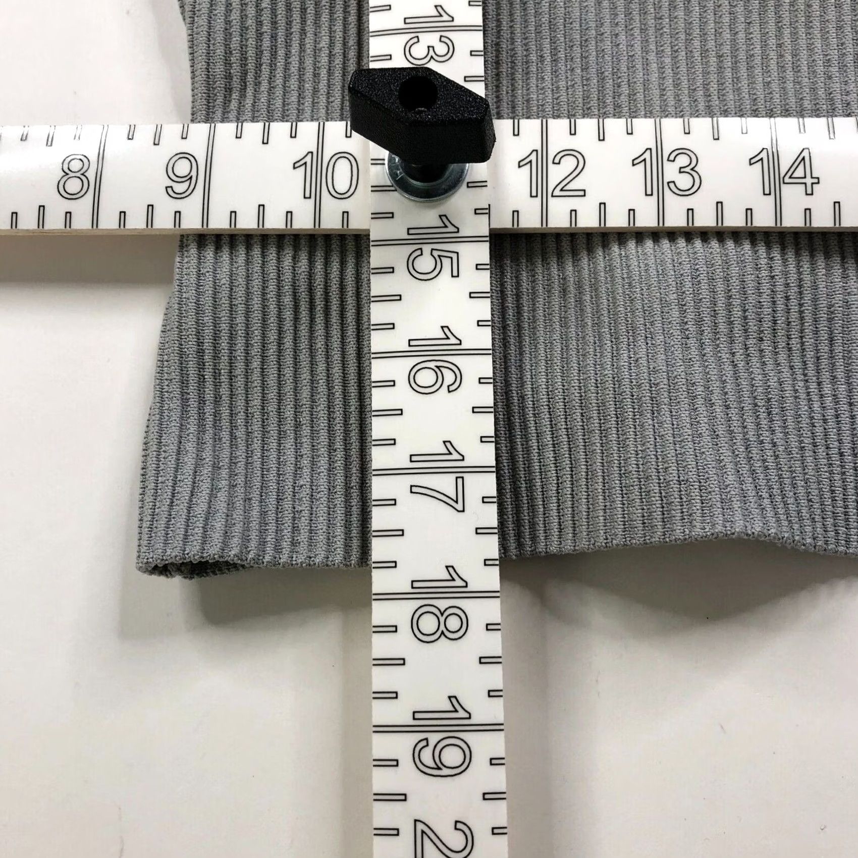 Vintage Babaton Sculpt Knit Empire Corset Pullover Top Blouse XS Light Gray MINT Women Size XS / US 0-2 / IT 36-38 - 4 Thumbnail