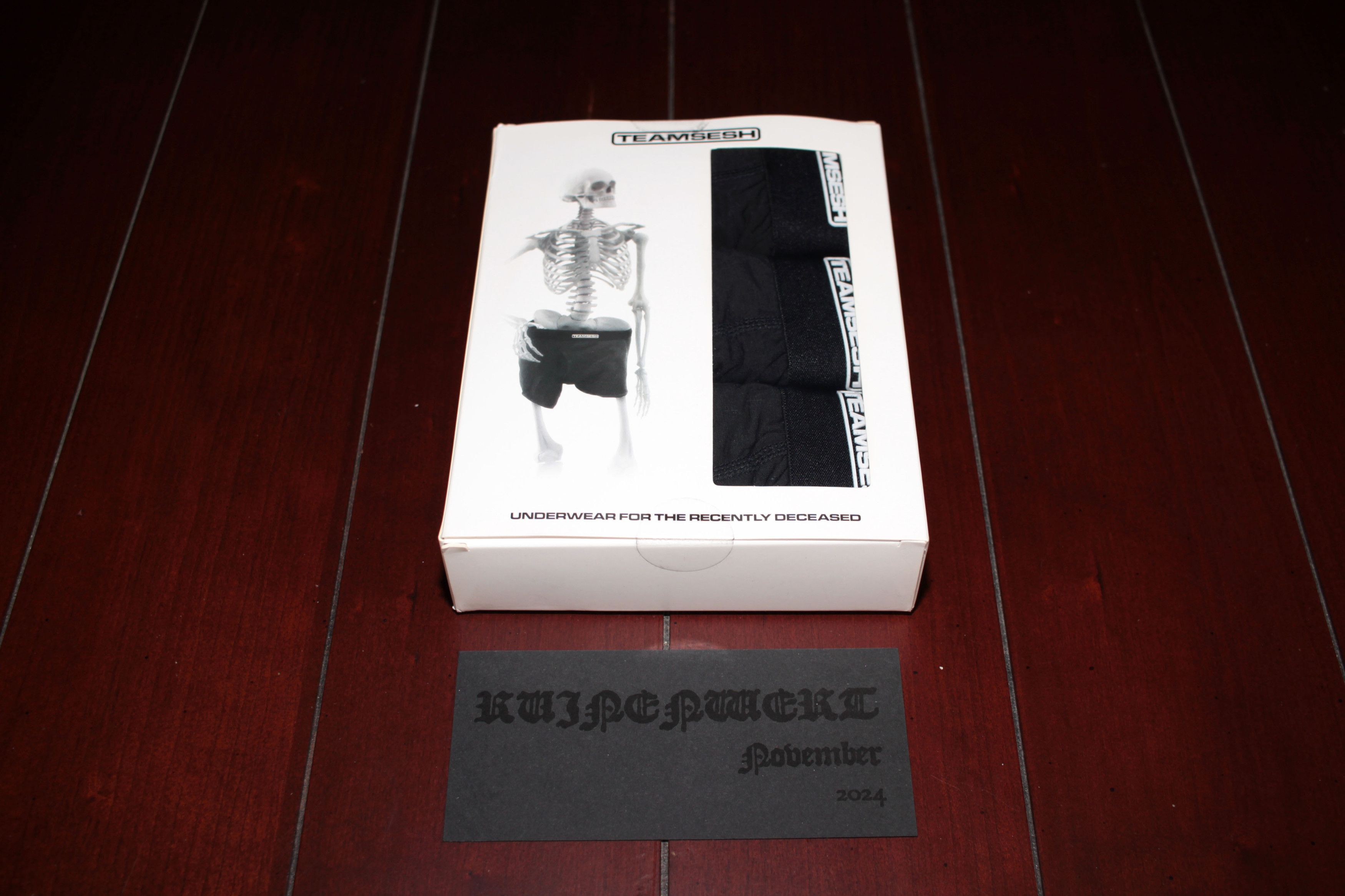 Bones × TeamSESH TeamSESH Underwear For The Recently Deceased [3 PACK] Size 36 - 7 Thumbnail