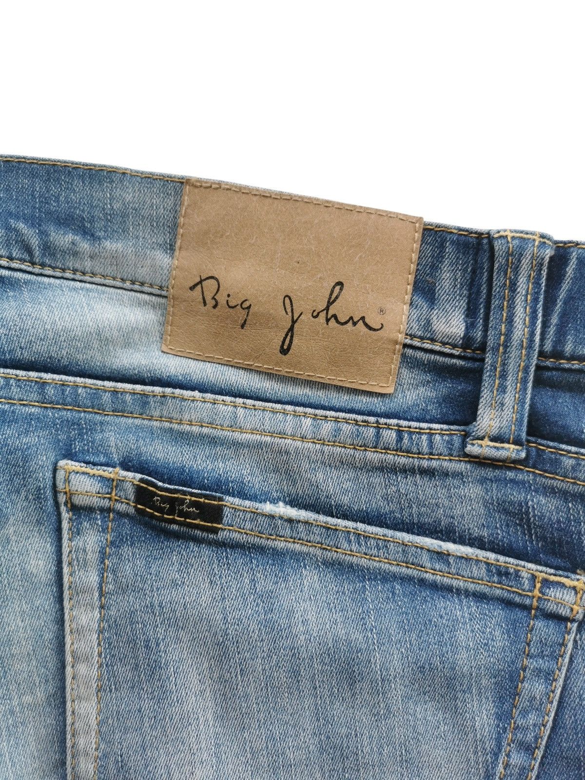Big John Bigjohn stretchable ripped zigzag stitching vibes AMIRI Size US 33 - 5 Thumbnail