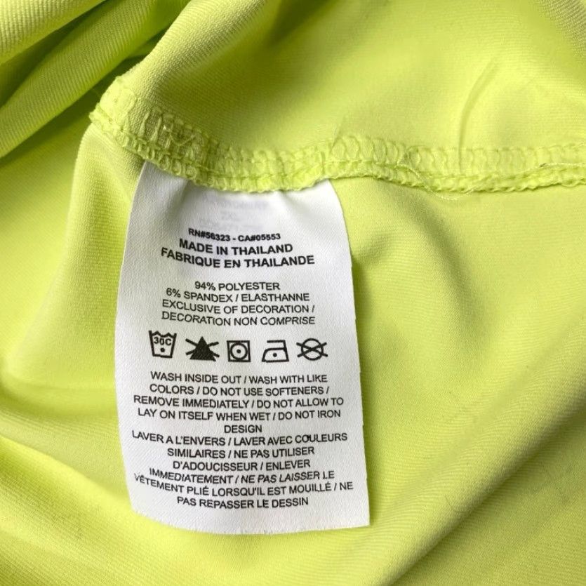 Nike Nike Dri Fit Polo Shirt Mens 2XL Neon Green All Over Print Golf Clubs 8565 Size US XXL / EU 58 / 5 - 6 Thumbnail