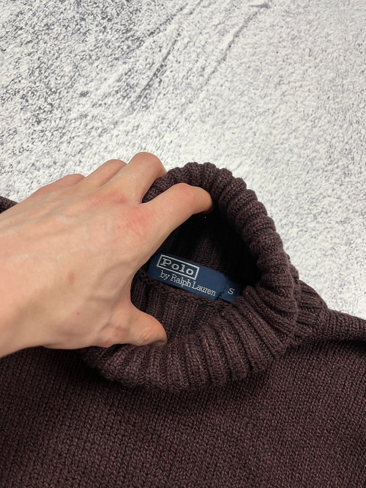 Polo Ralph Lauren Vintage Polo Ralph Lauren Cotton Turtle Neck Sweater Size US S / EU 44-46 / 1 - 7 Thumbnail