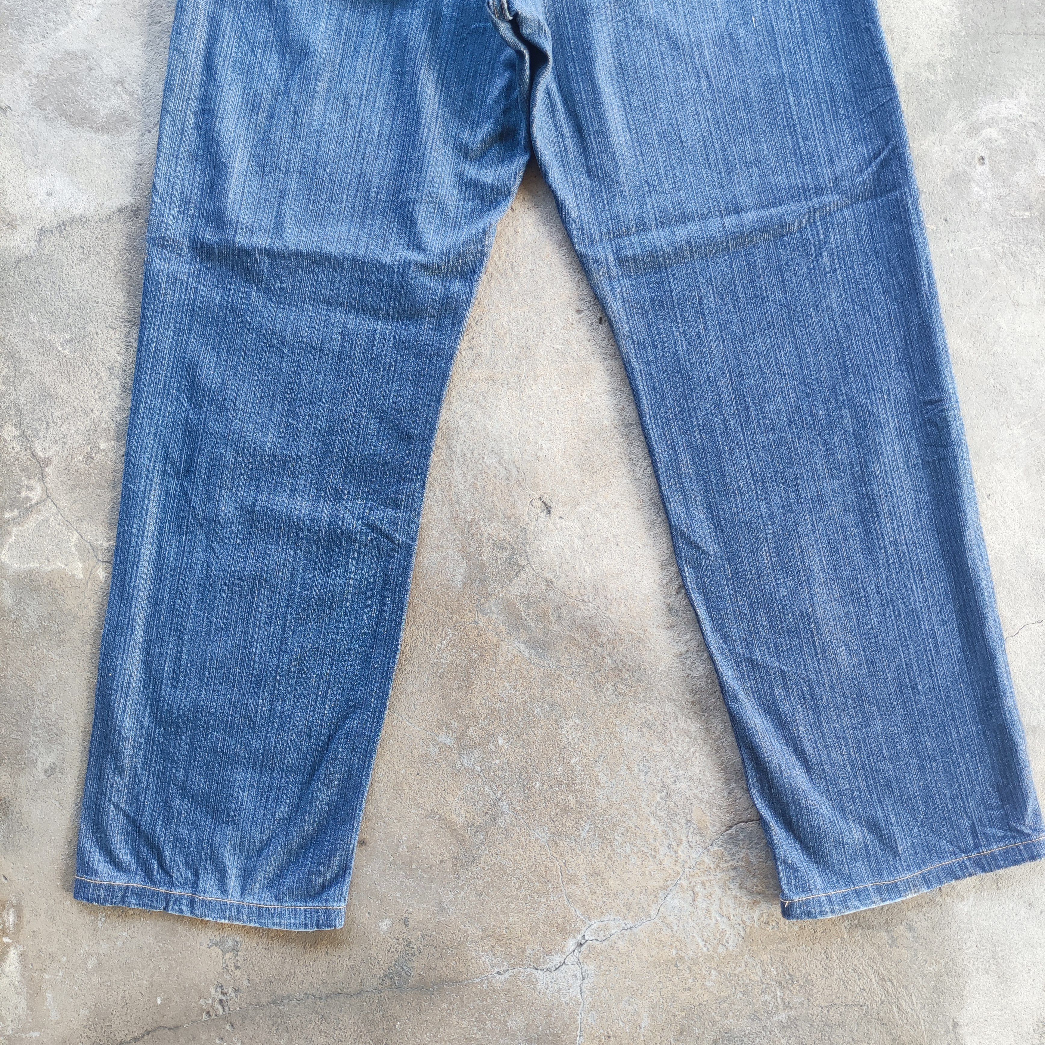 Edwin Vintage Edwin Brand Buggy Jeans Distressed Ripped Pants Size US 30 / EU 46 - 11 Thumbnail