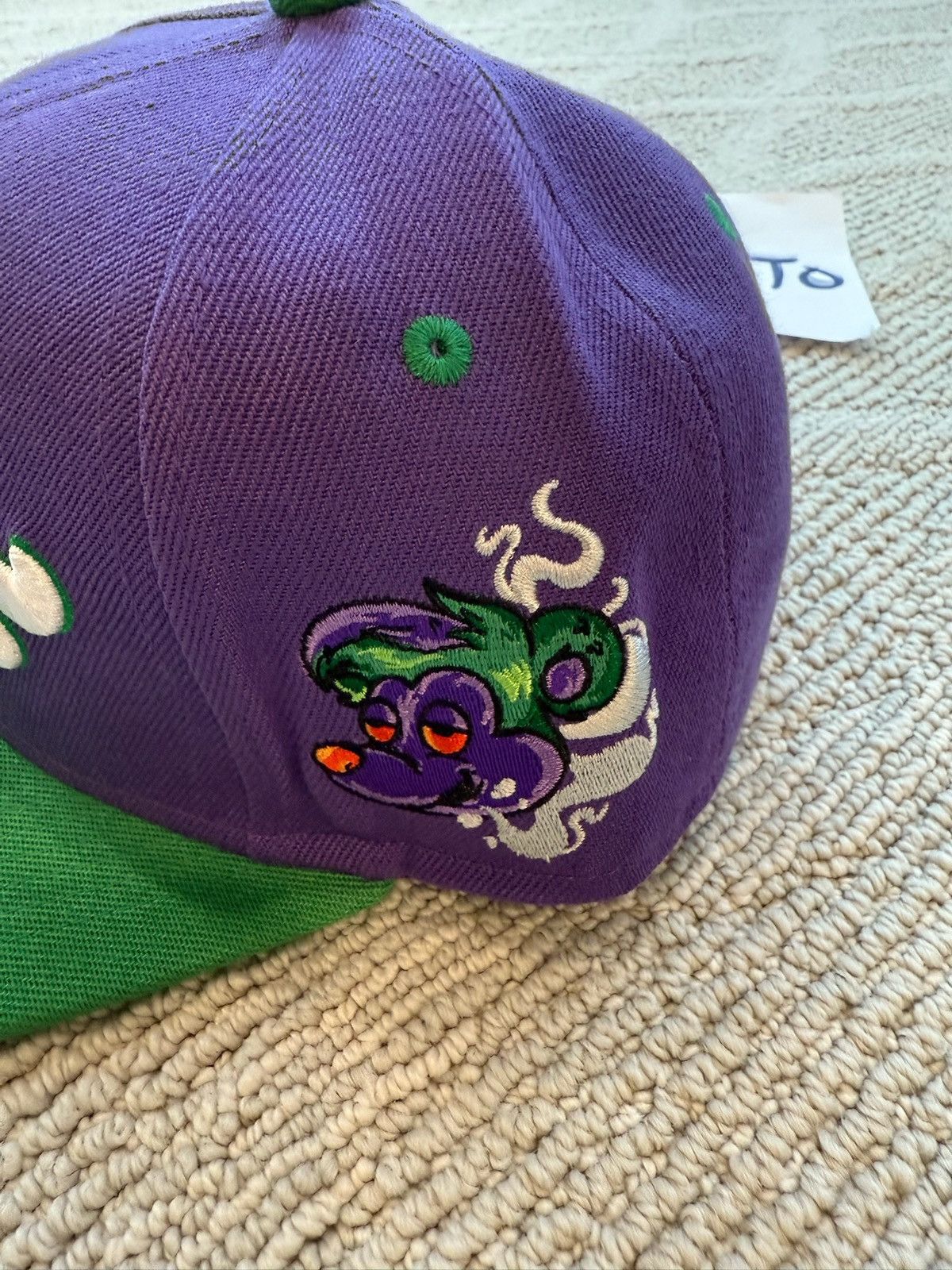 Other NAF 420 Exclusive Skunk Fitted Hat Green/Purple Size ONE SIZE - 2 Thumbnail
