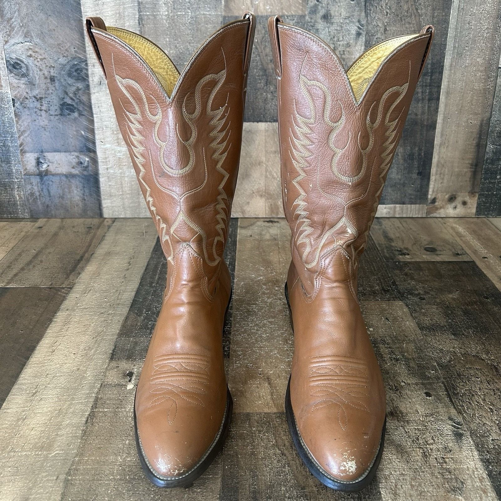 Nocona Boots Nocona Vintage Western Cowboy Boots Mens 11 D Size US 11 / EU 44 - 3 Thumbnail