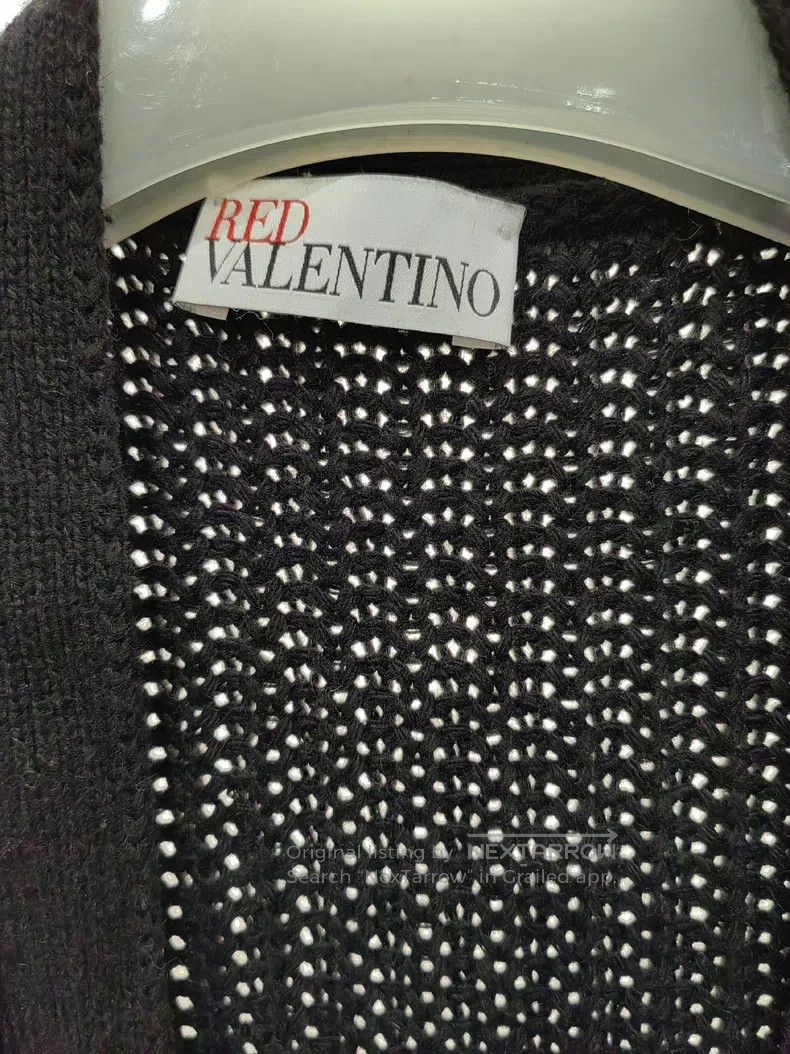 Valentino Valentino Black vintage pattern embroidery Size S / US 4 / IT 40 - 4 Thumbnail