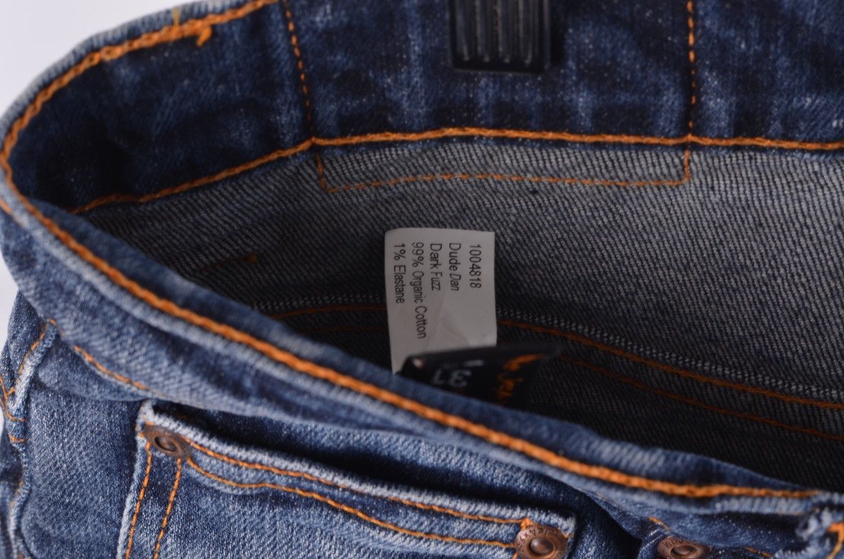 Nudie Jeans Nudie jeans Dude Dan dark fuzz denim sz 31 Size US 31 - 6 Thumbnail