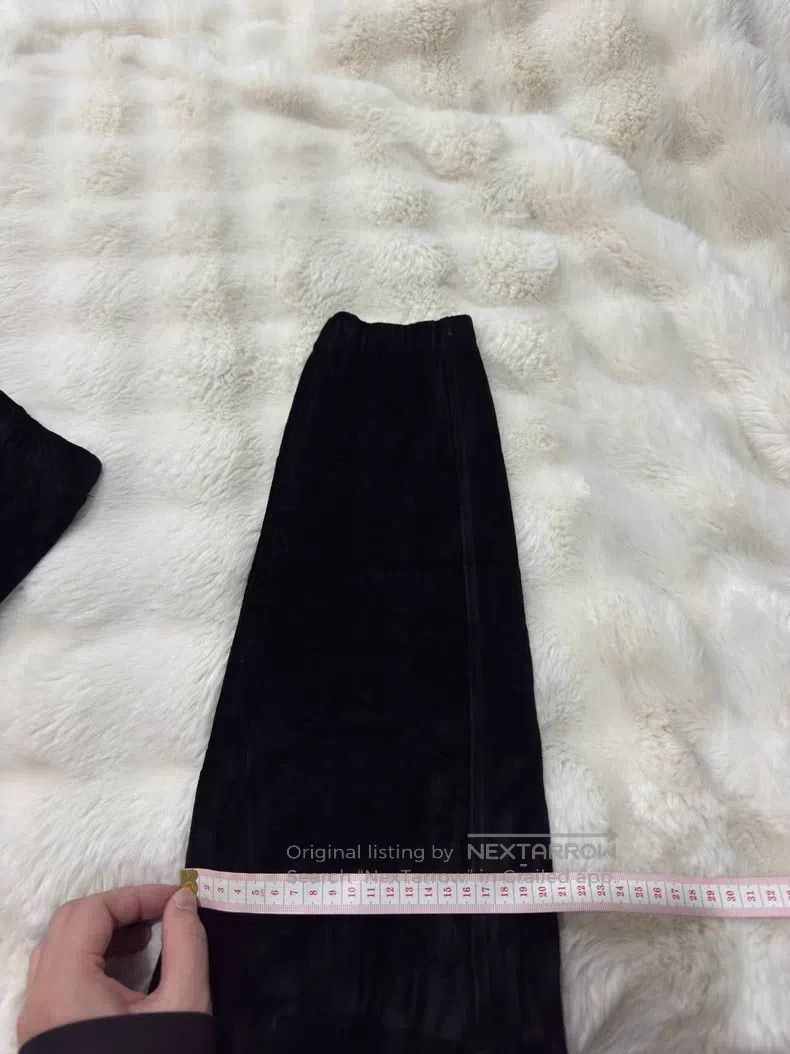 Saint Laurent Paris Saint Laurent Paris size XS Velvet Elastic Men's Long Pant Size US 27 - 8 Thumbnail