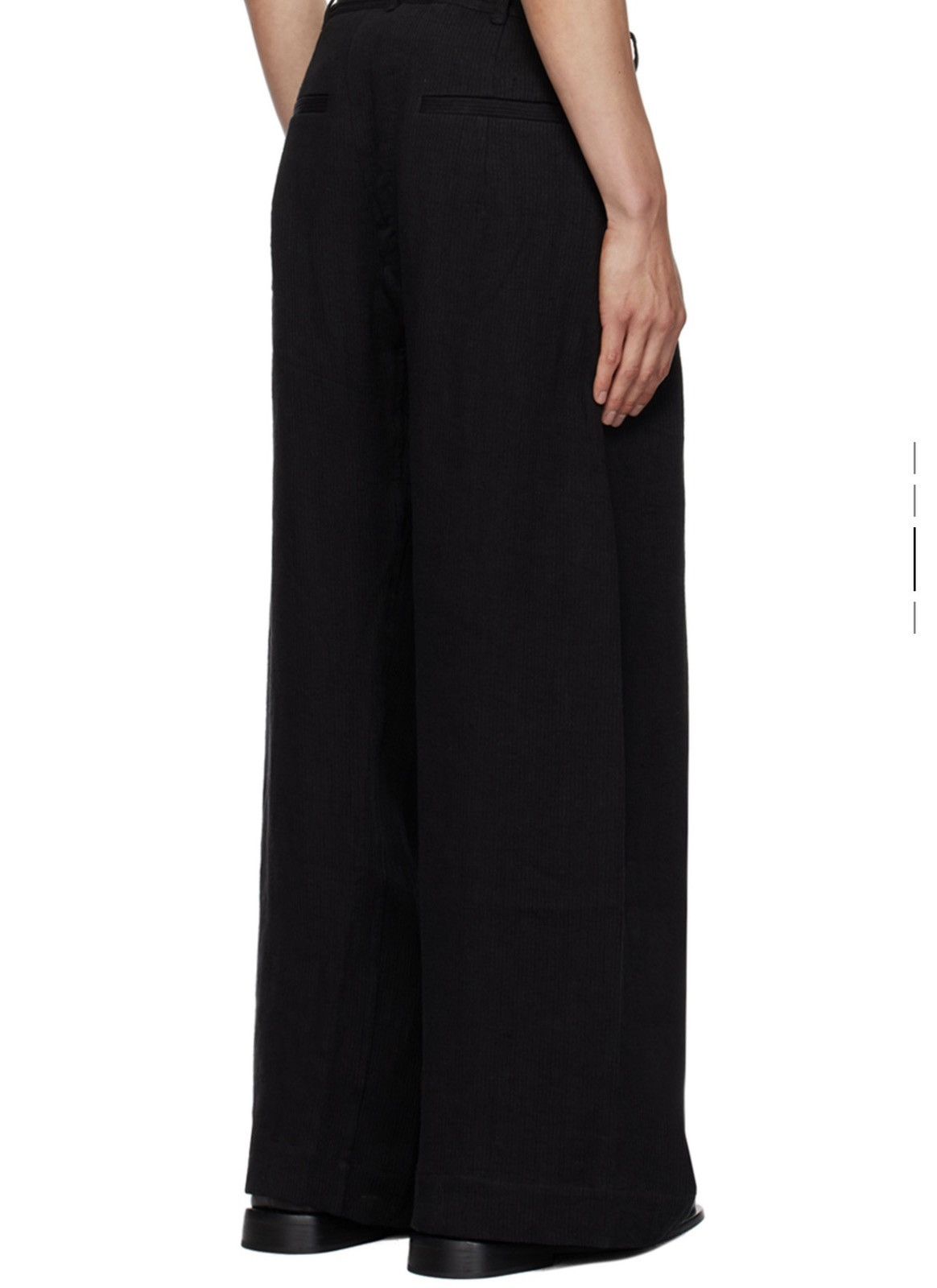Jan Jan Van Essche Jan Jan Van Essche #76 Wide Pleated Corduroy Linen Trousers Size US 38 / EU 54 - 3 Thumbnail