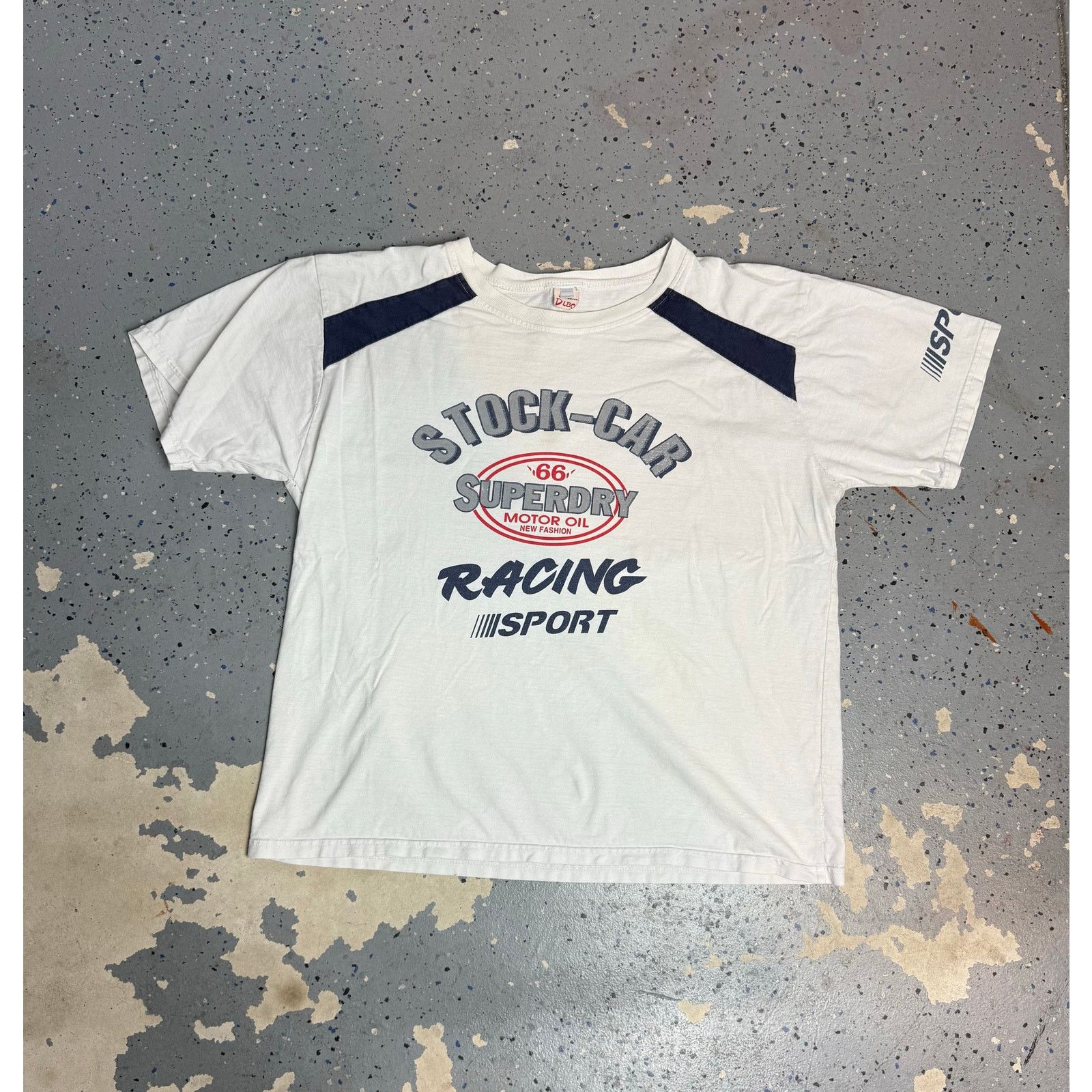 Fruit Of The Loom y2k stock car racing boxy racing tee Size US M / EU 48-50 / 2 - 3 Thumbnail