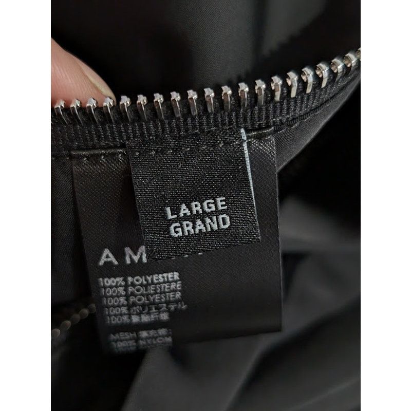 Amiri o1rshd1 Light Weight Nylon Anorak Jacket in Black Size US L / EU 52-54 / 3 - 14 Thumbnail
