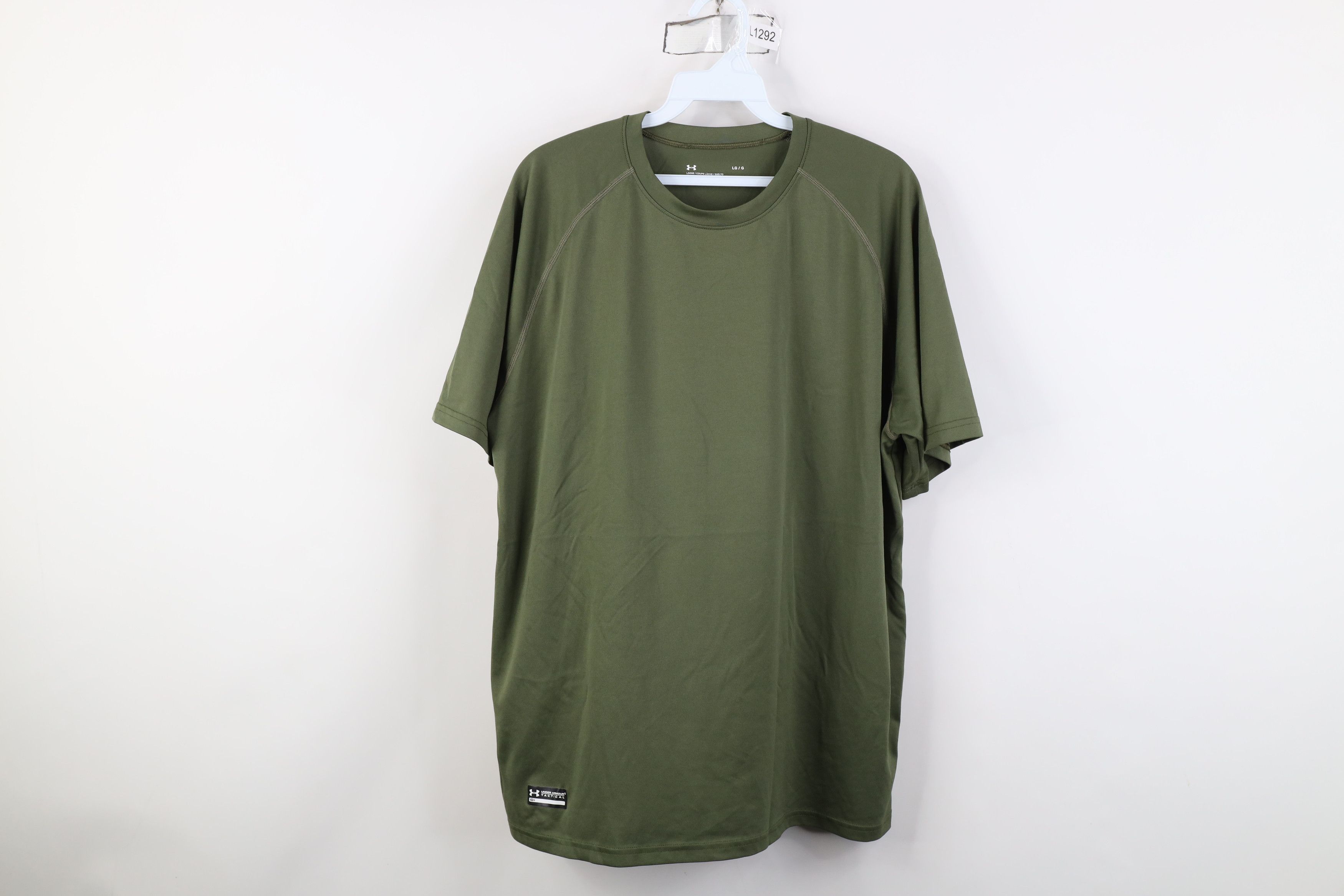 Under Armour Under Armour Tactical Short Sleeve T-Shirt Army Green Size US L / EU 52-54 / 3 - 1 Thumbnail