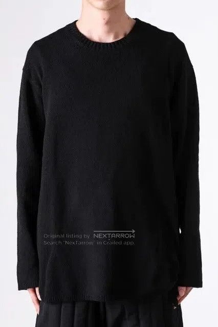 Yohji Yamamoto YOHJI YAMAMOTO Signature Embroidered Cashmere Long-Sleeved Size US L / EU 52-54 / 3 - 6 Thumbnail