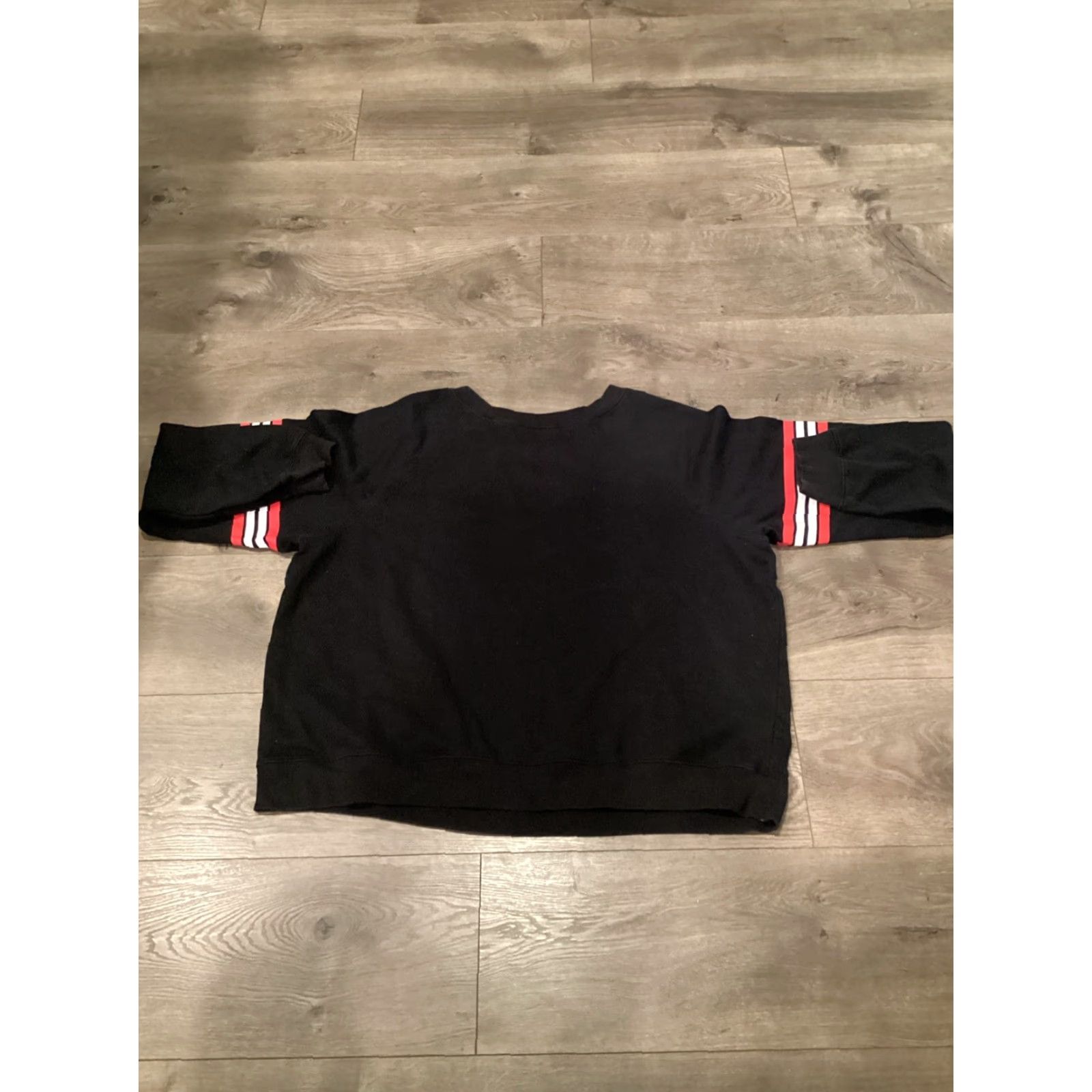 Vintage VINTAGE Looney Tunes Bugs Bunny Daffy Duck Sweater Men 3XL Black Crew Neck Long Sleeve Knit 100% Cotton 90s Biker Logo USA Size US XXL / EU 58 / 5 - 6 Thumbnail