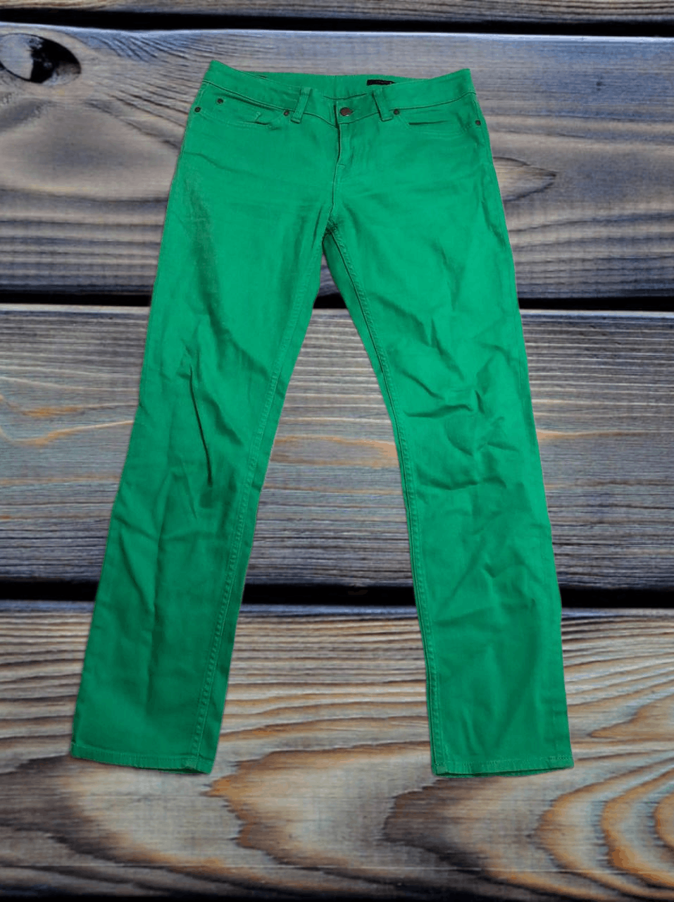 Tommy Hilfiger Tommy Hilfiger Jeans Womens Green Stretch pants Size 26" / US 2 / IT 38 - 1 Thumbnail
