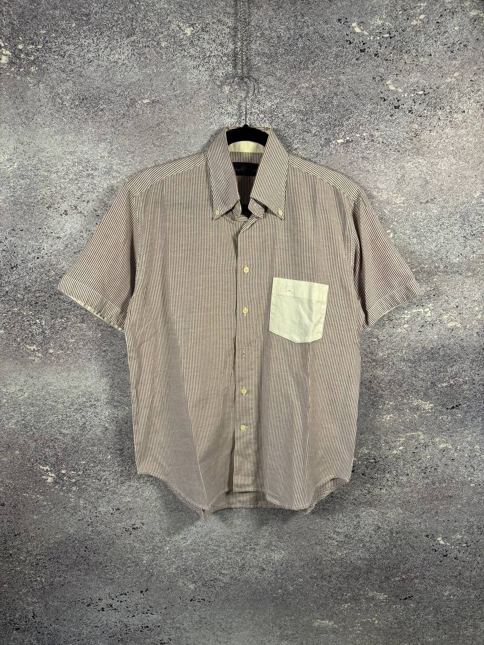 Evisu × Japanese Brand × Vintage Vintage Evisu Deluxe Short Sleeve Shirt Japanese Size US L / EU 52-54 / 3 - 1 Thumbnail