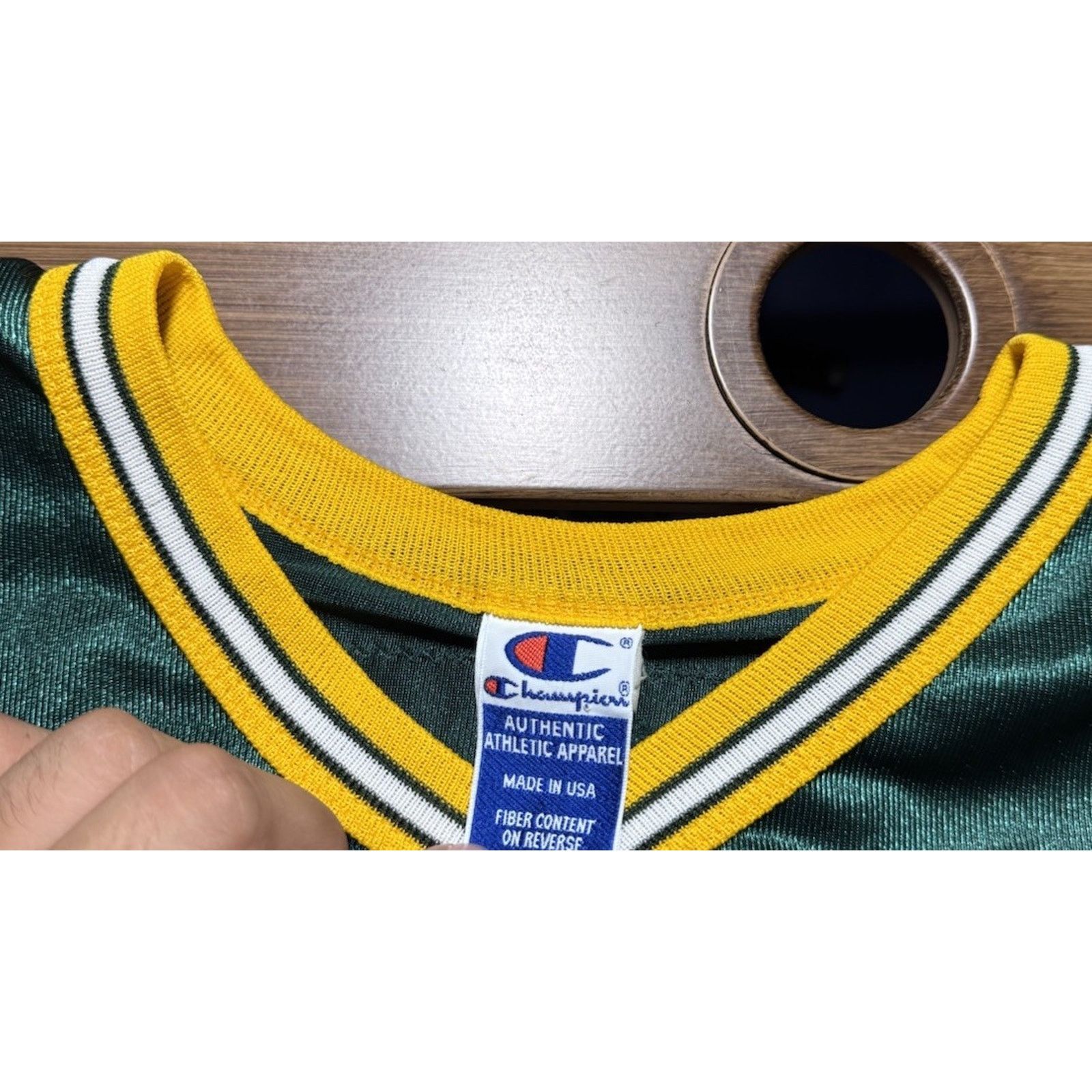 Champion Vtg Antonio Freeman #86 Green Bay Packers NFL Jersey Mens 48 Size US XL / EU 56 / 4 - 3 Thumbnail