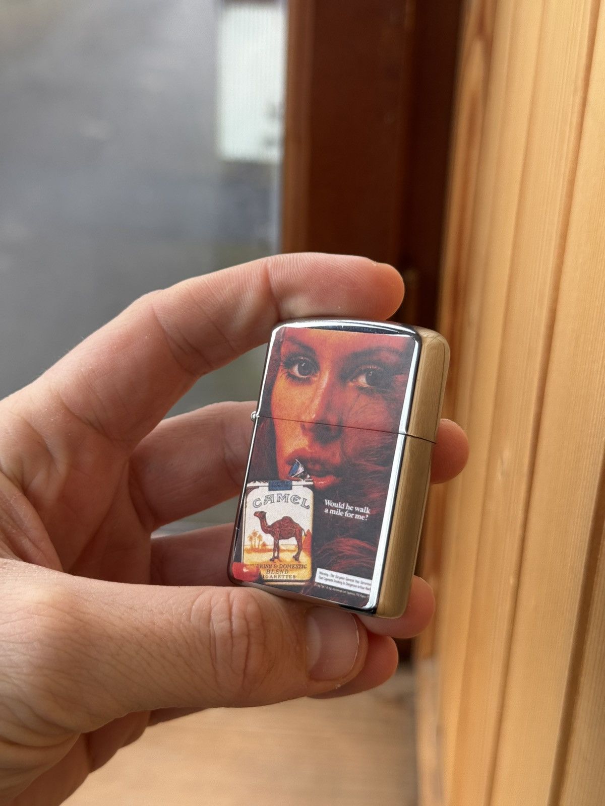 Camel × The Game × Vintage Vintage Cigar Lighter CAMEL STYLE Girl handmade Size ONE SIZE - 1 Thumbnail
