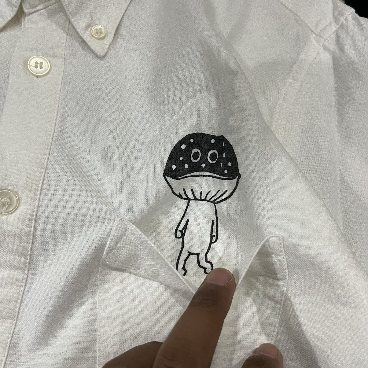 Tsumori Chisato Ne-net By ISSEY MIYAKE Classic White Sleeve Shirt Pocket Size US M / EU 48-50 / 2 - 3 Thumbnail