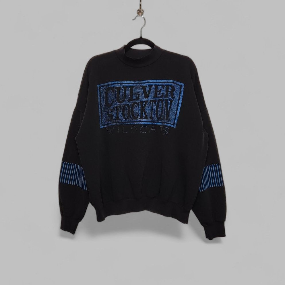 Vintage Vintage 80s Culver Stockton Wildcats Crewneck Sweatshirt Size US L / EU 52-54 / 3 - 1 Thumbnail