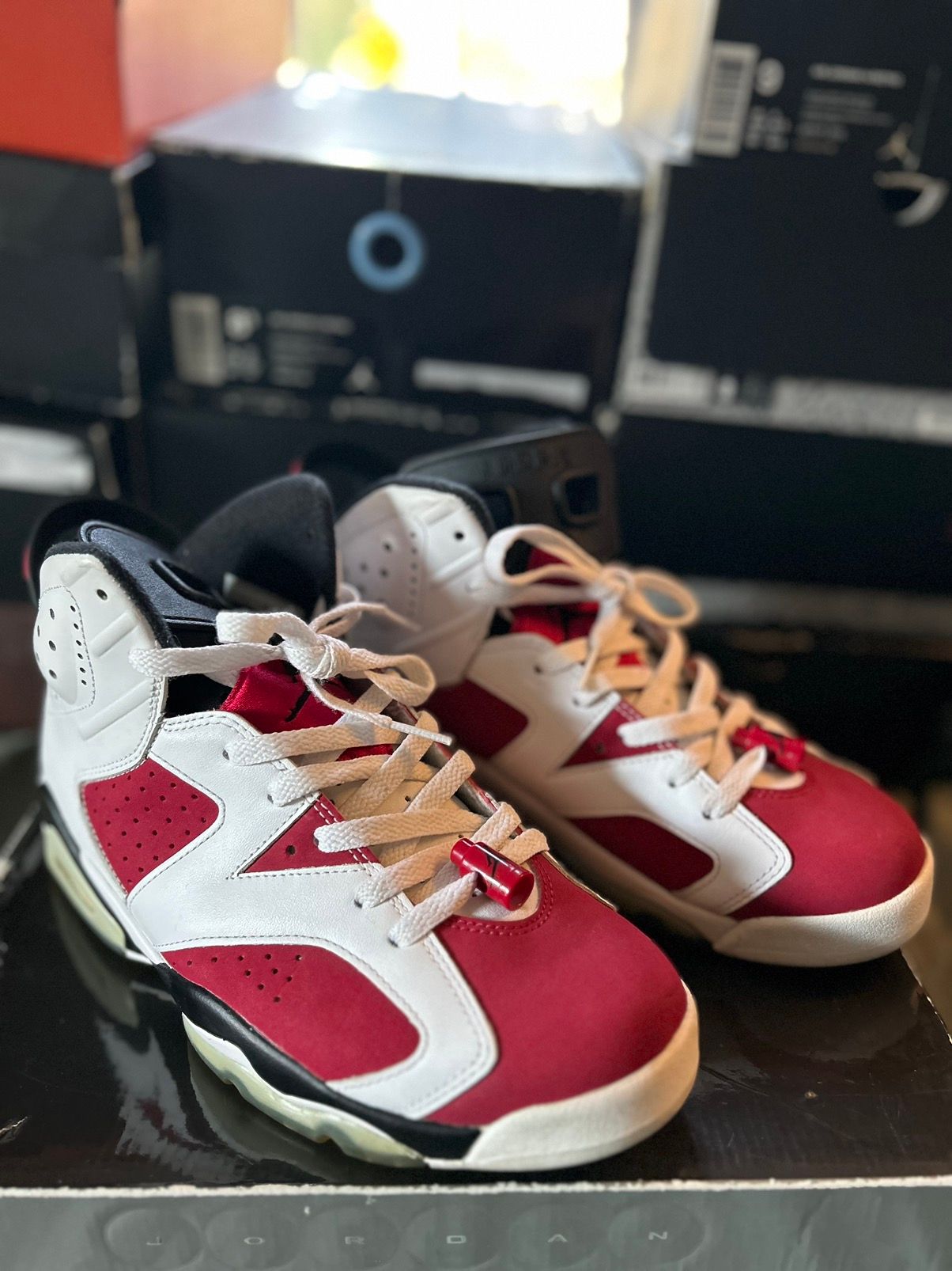 Nike Jordan 6 Cardinal SZ 8 Size US 8.5 / EU 41-42 - 1 Preview