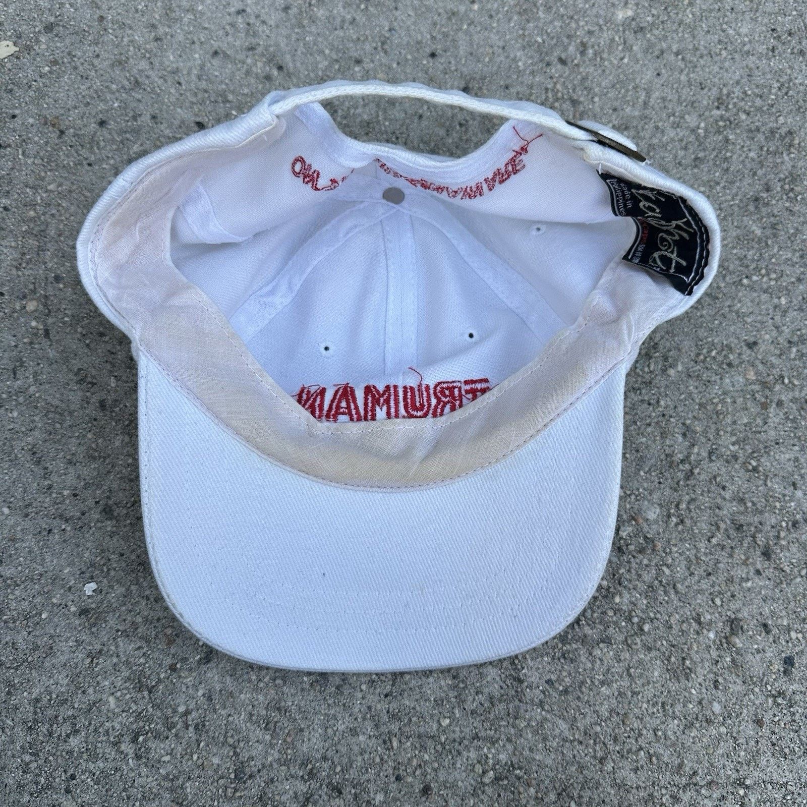 Vintage Vintage 1998 The Truman Show Movie Promo Cap Hat Jim Carrey Size ONE SIZE - 3 Thumbnail