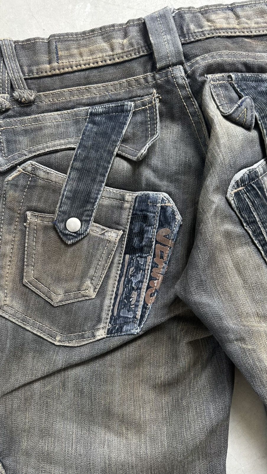 Japanese Brand JAPANESE JEANS DE ART MULTIPOCKET TACTICAL BONDAGES JEANS Size US 33 - 13 Thumbnail