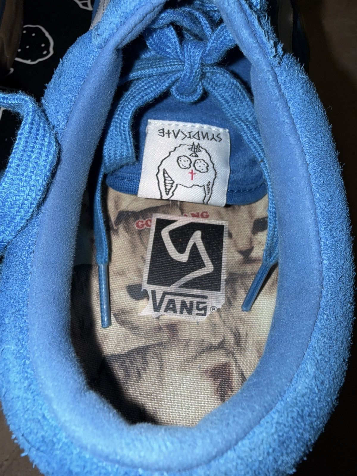 Golf Wang × Syndicate × Vans Golf Wang Vans Syndicate Gum/Blue 2013 Sz 8 Size US 8 / EU 41 - 6 Thumbnail